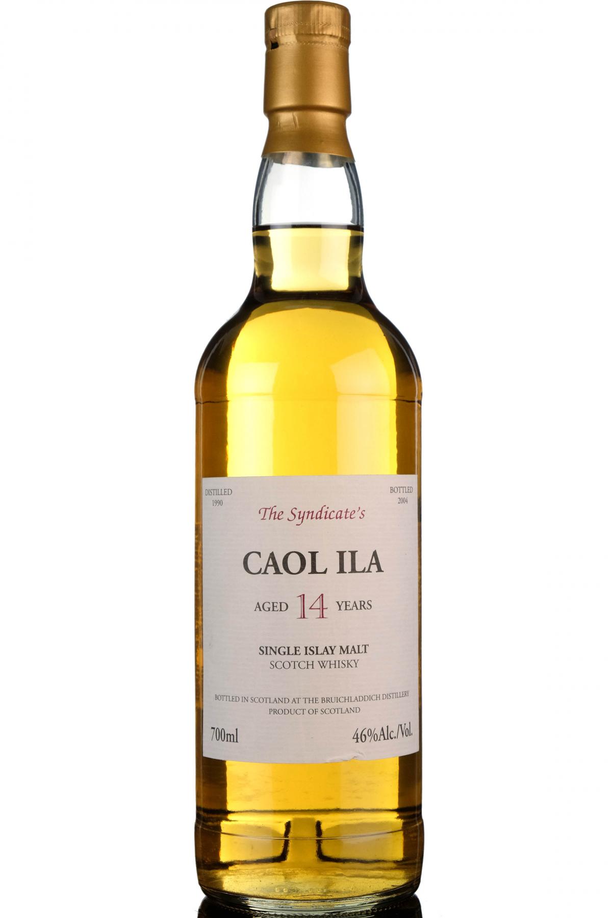 Caol Ila 1990-2004 - 14 Year Old - The Syndicate