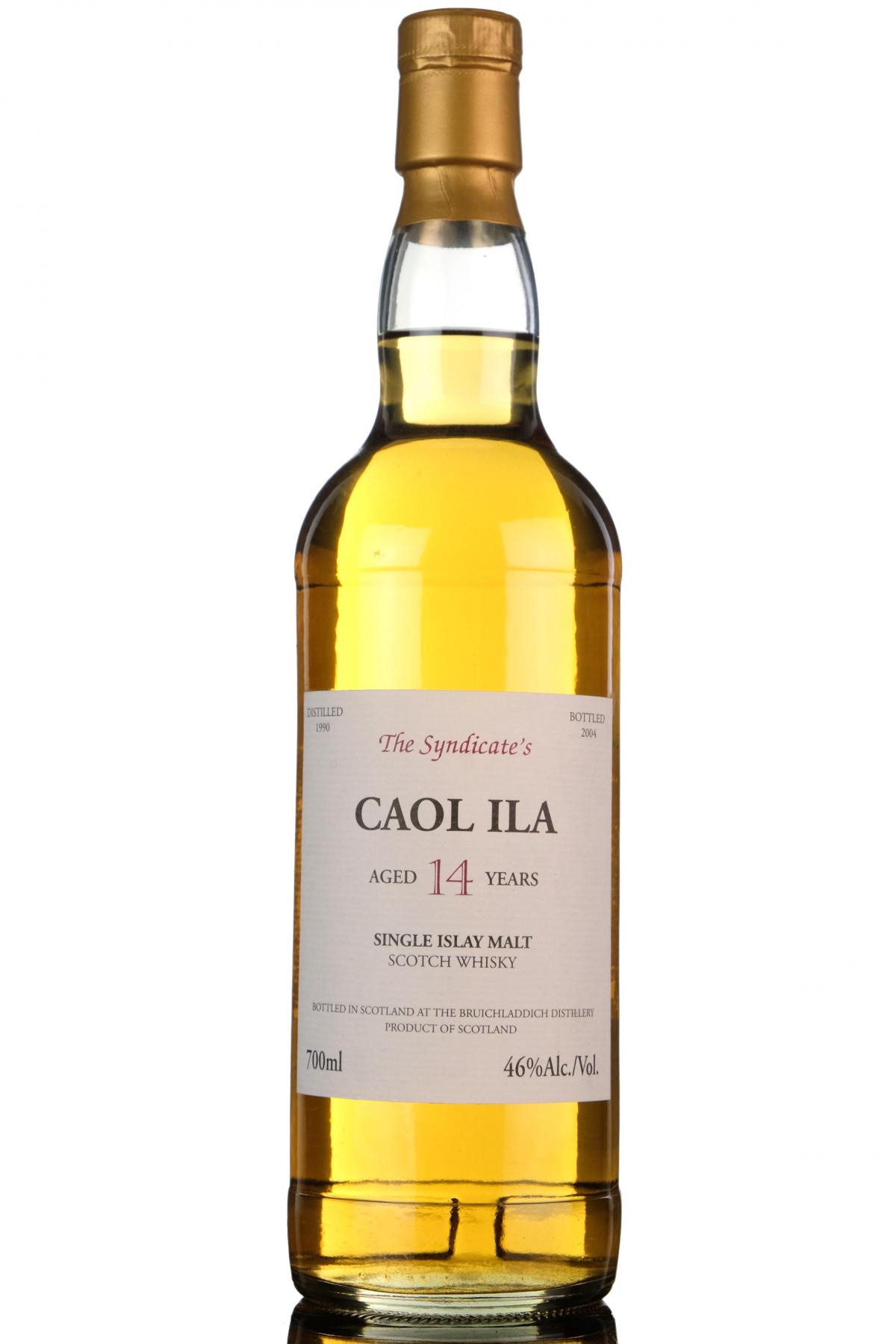 Caol Ila 1990-2004 - 14 Year Old - The Syndicate