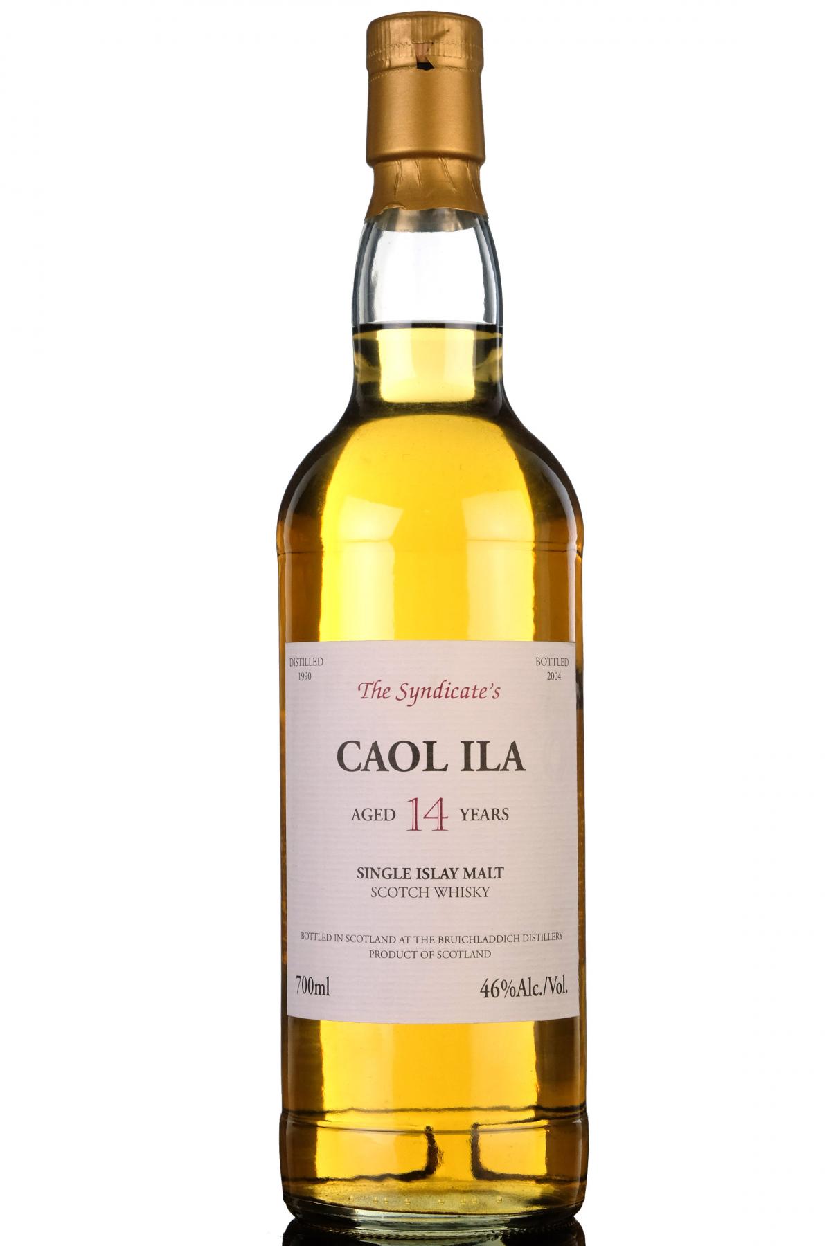 Caol Ila 1990-2004 - 14 Year Old - The Syndicate
