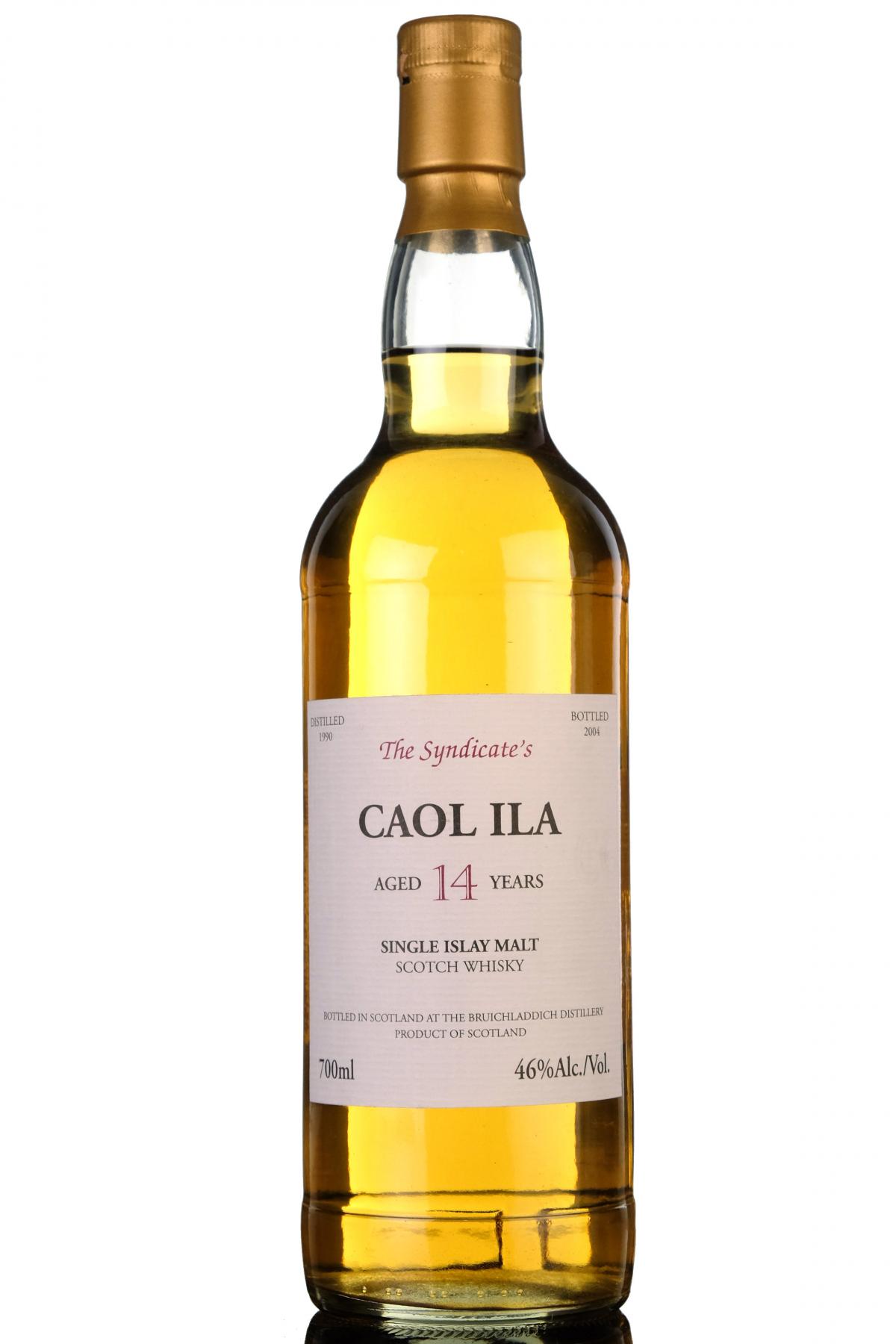 Caol Ila 1990-2004 - 14 Year Old - The Syndicate