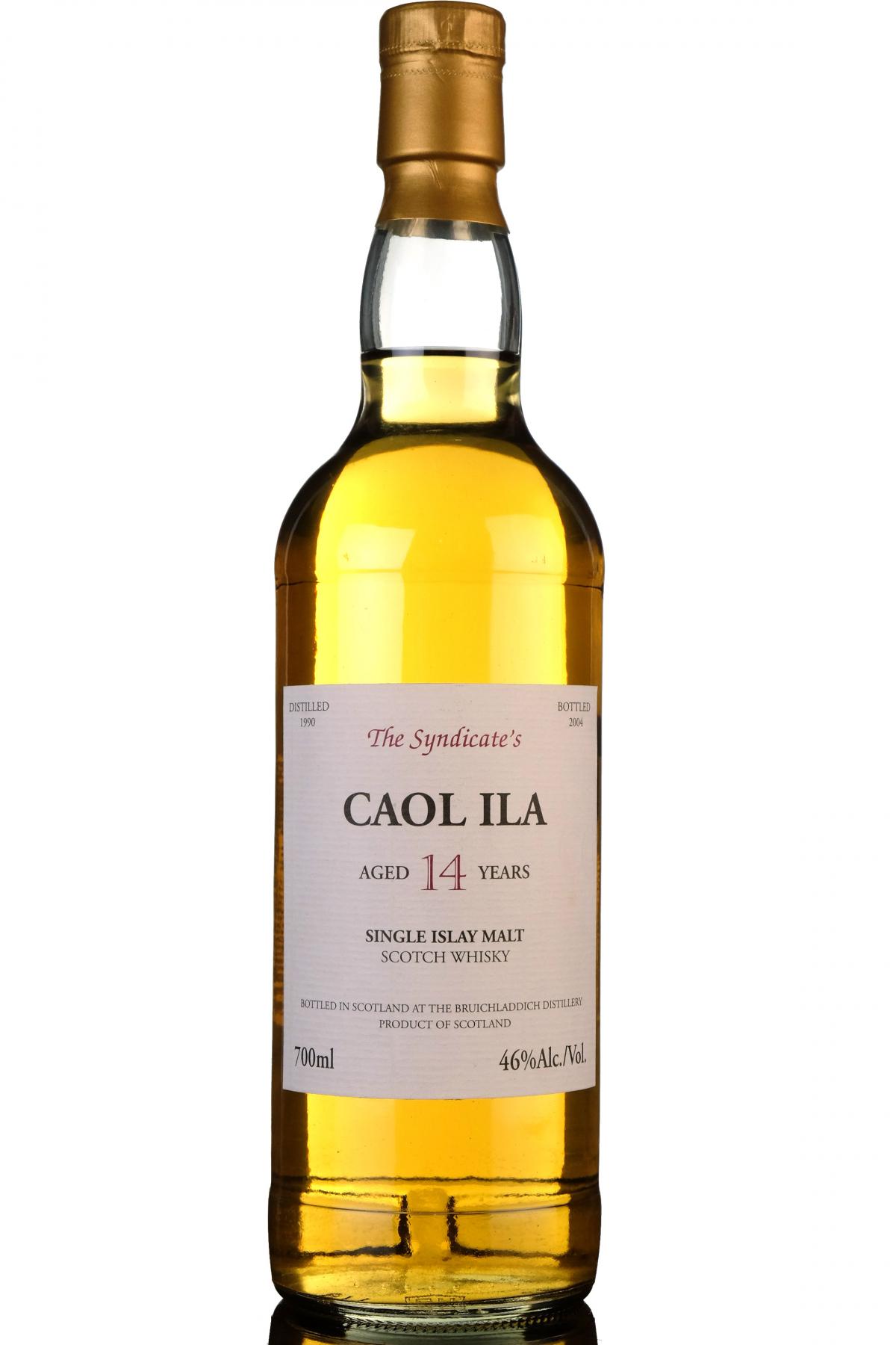 Caol Ila 1990-2004 - 14 Year Old - The Syndicate