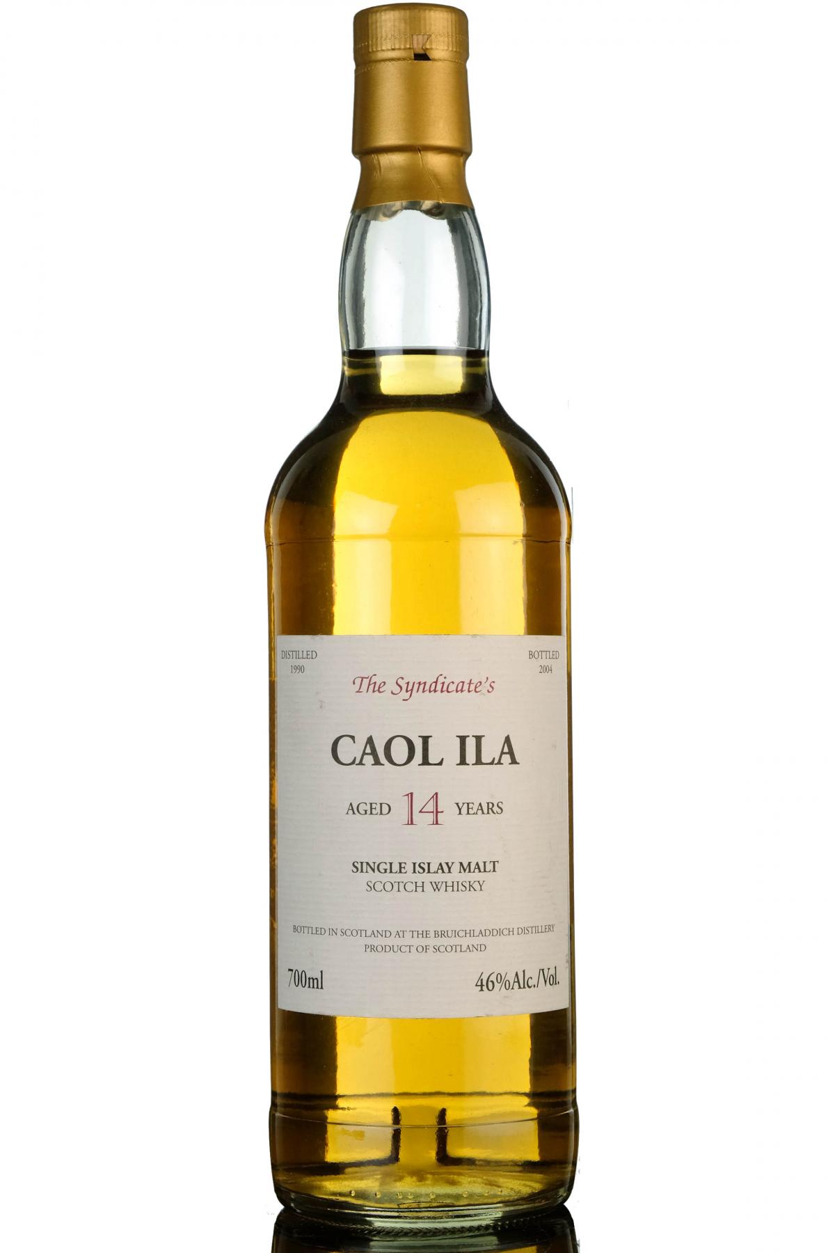 Caol Ila 1990-2004 - 14 Year Old - The Syndicate