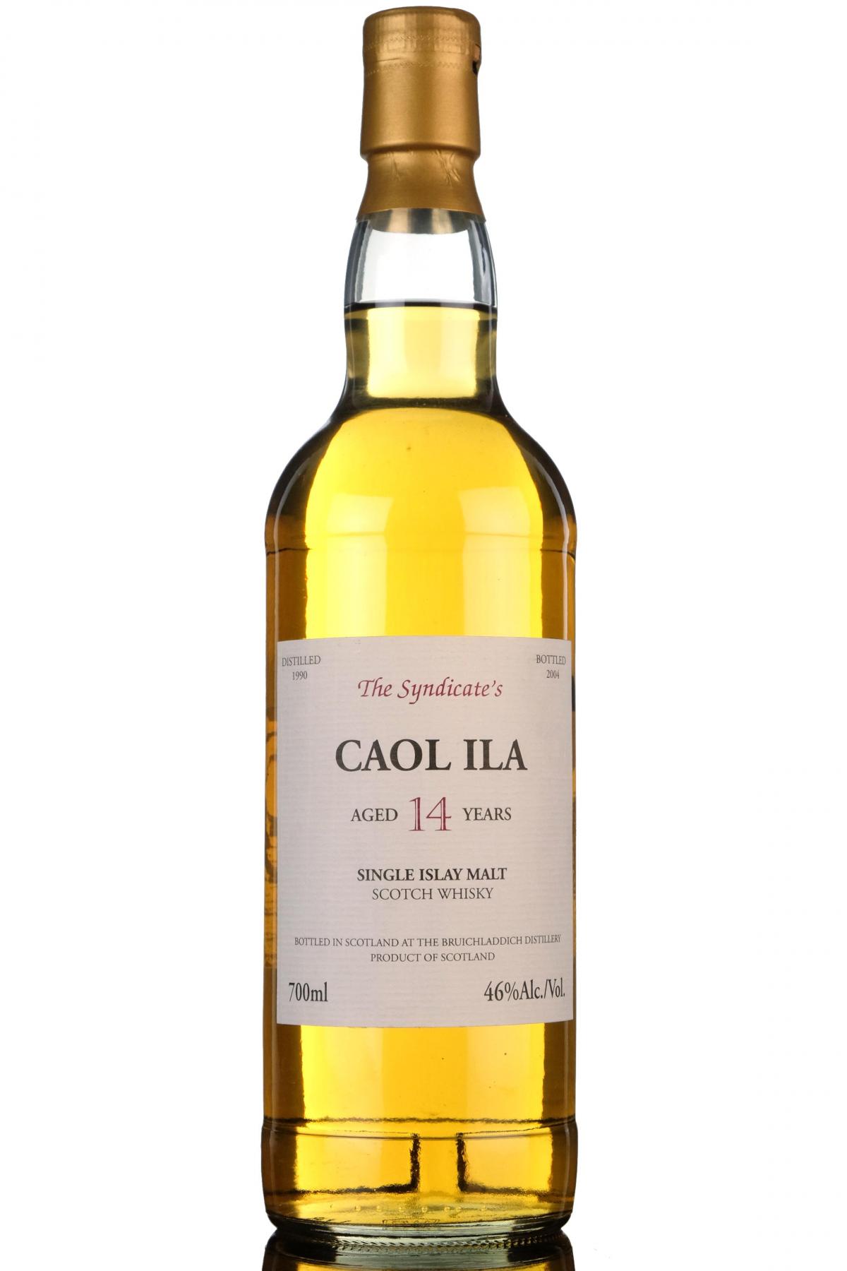 Caol Ila 1990-2004 - 14 Year Old - The Syndicate