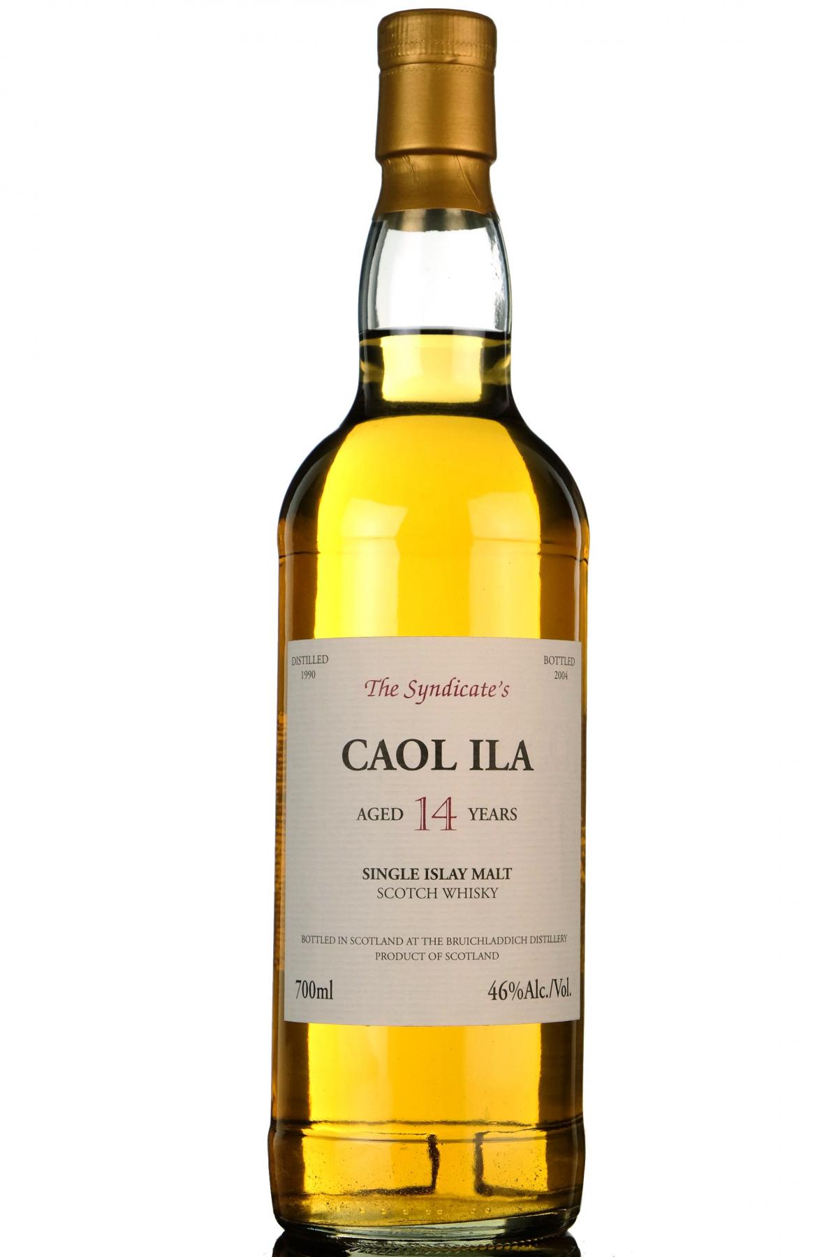 Caol Ila 1990-2004 - 14 Year Old - The Syndicate