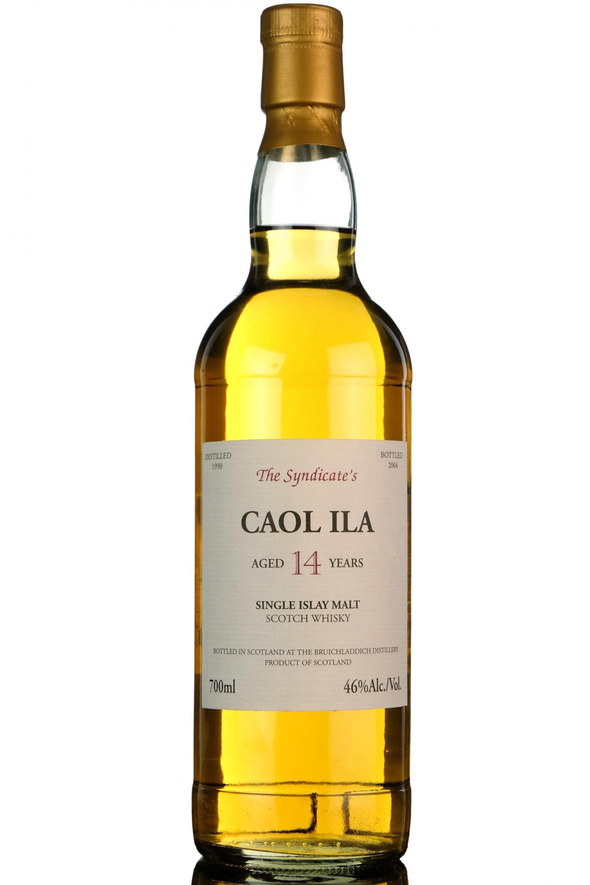 Caol Ila 1990-2004 - 14 Year Old - The Syndicate