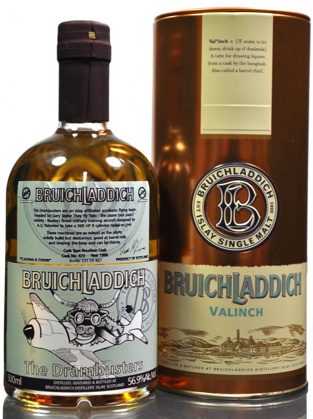 Bruichladdich 1990 - Valinch - The Drambusters