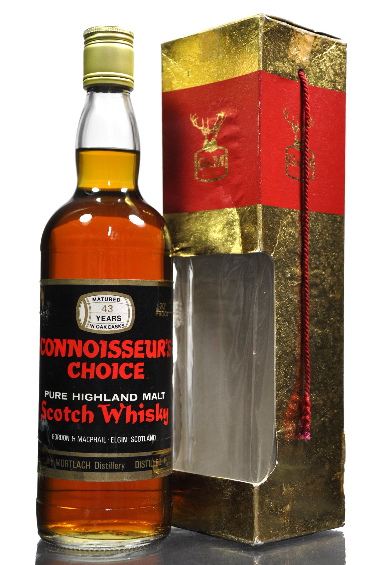 Mortlach 1936 - 43 Year Old - Connoisseurs Choice