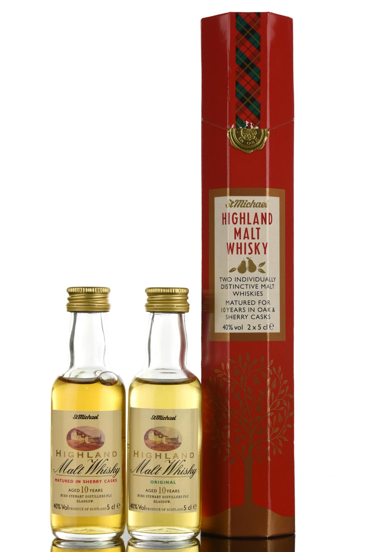 2 x St Michael 10 Year Old Miniatures