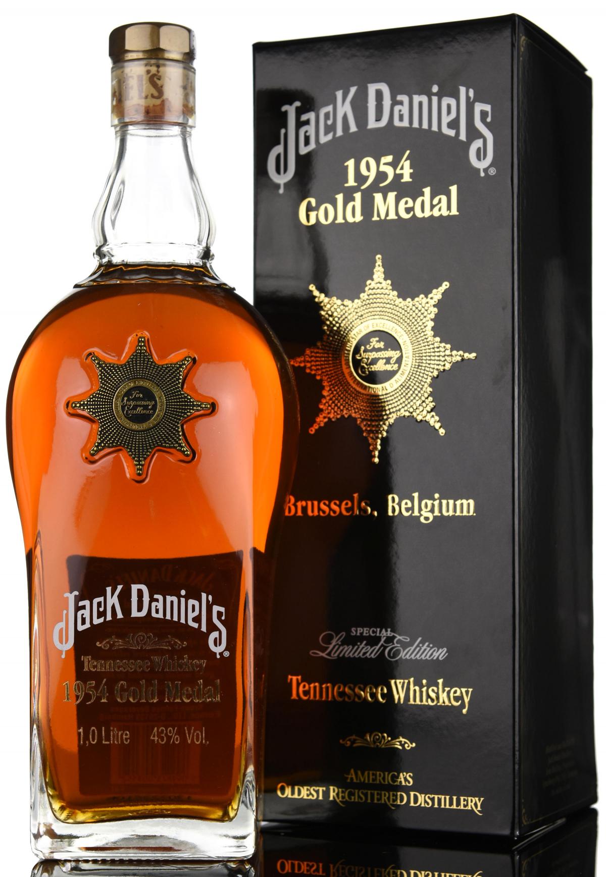 Jack Daniels 1954 Gold Medal - 1 Litre