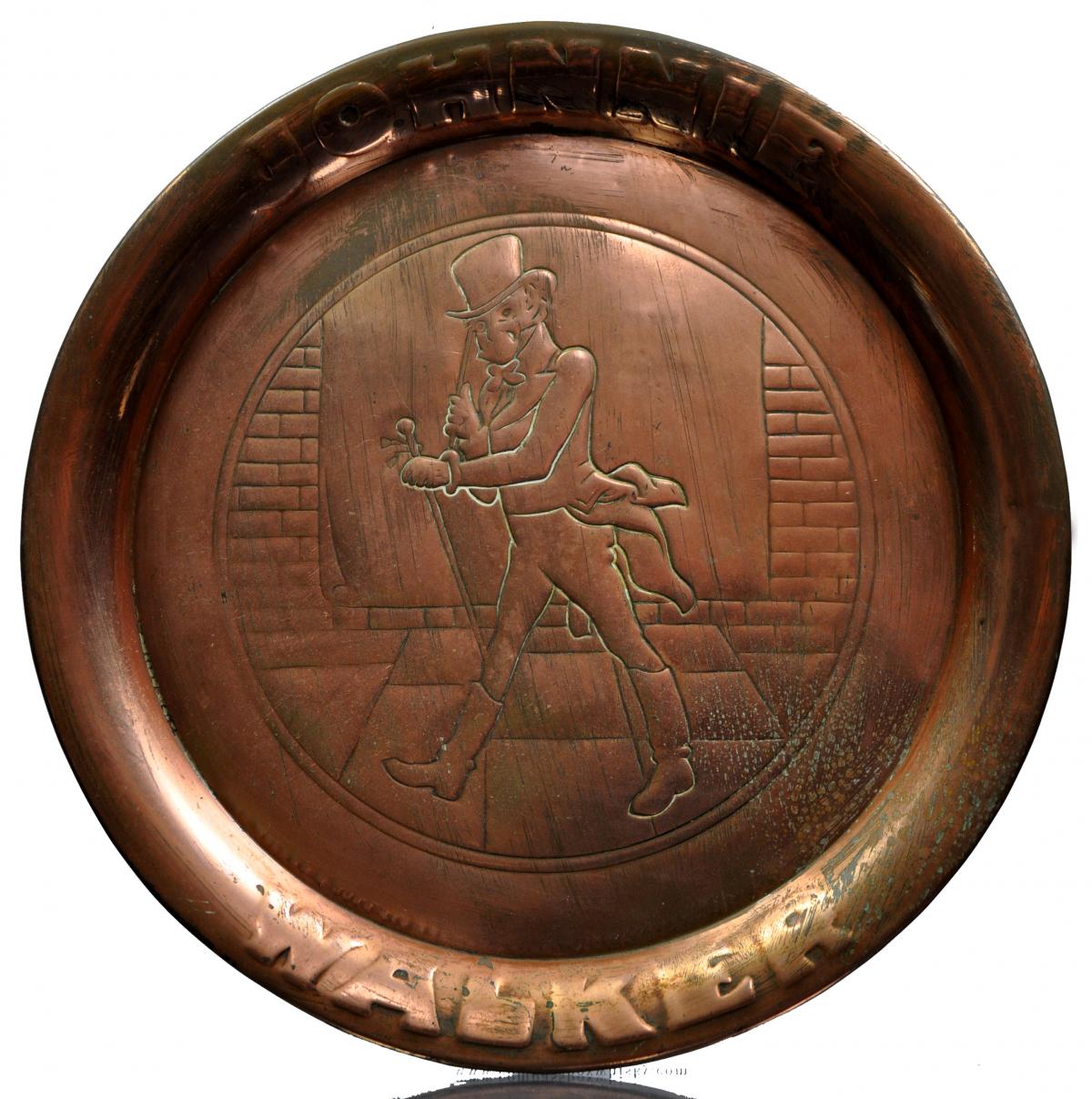 Johnnie Walker Copper Tray