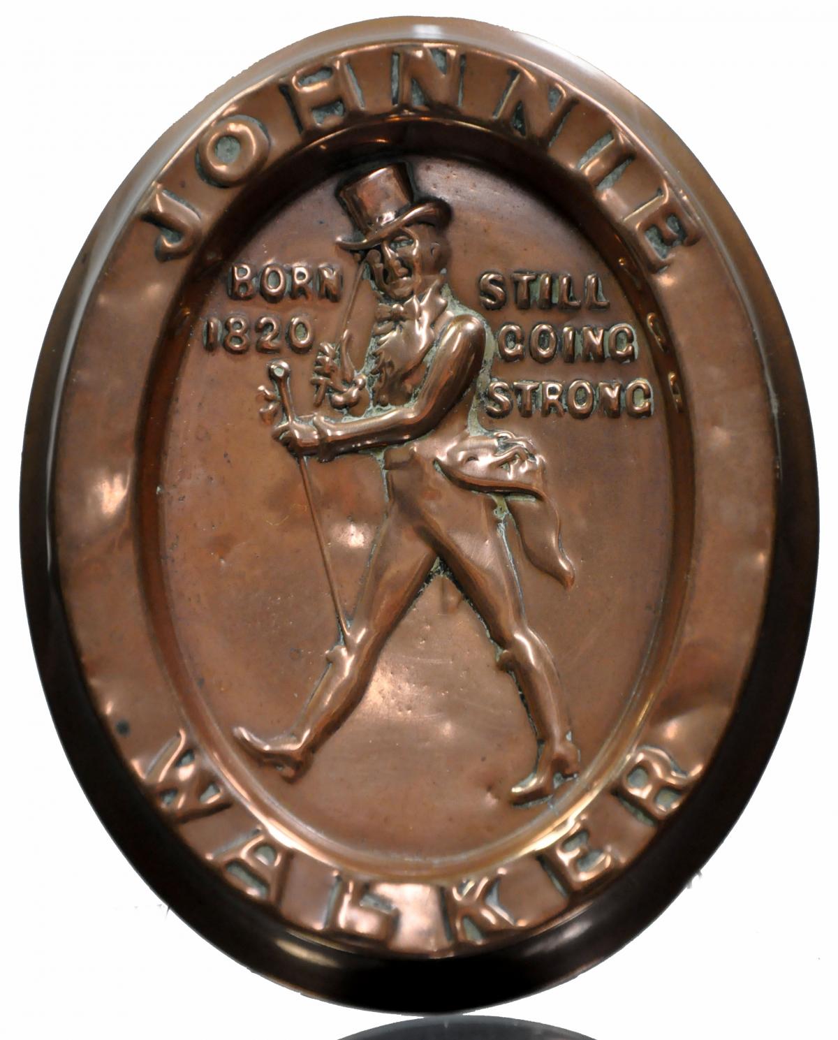 Johnnie Walker Copper Coin Tray