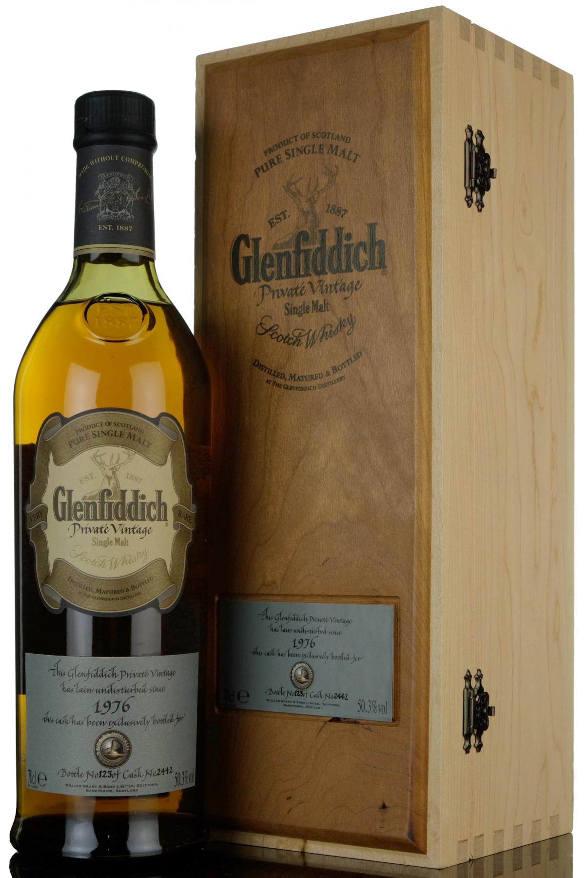 Glenfiddich 1976 Private Vintage Single Cask 2442