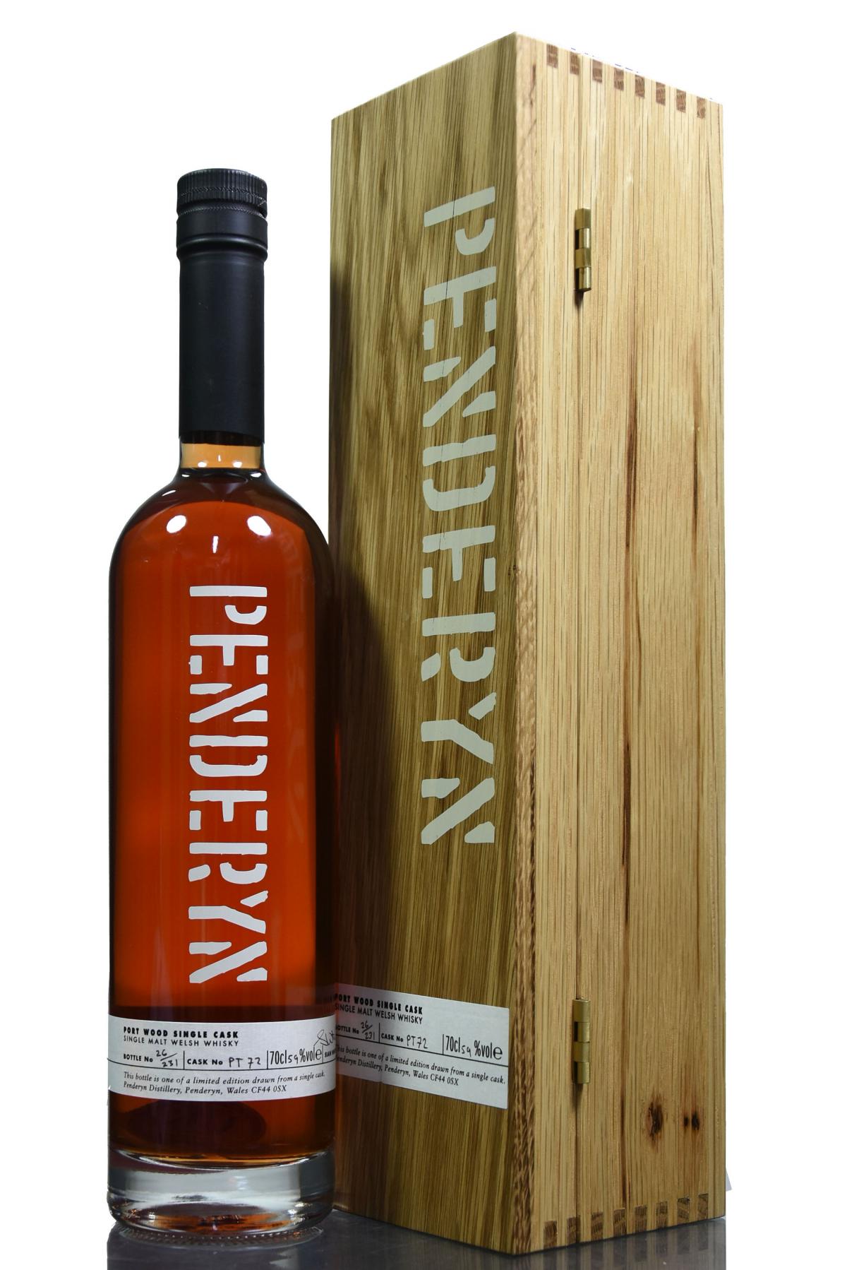 Penderyn Port Wood - Single Cask PT72