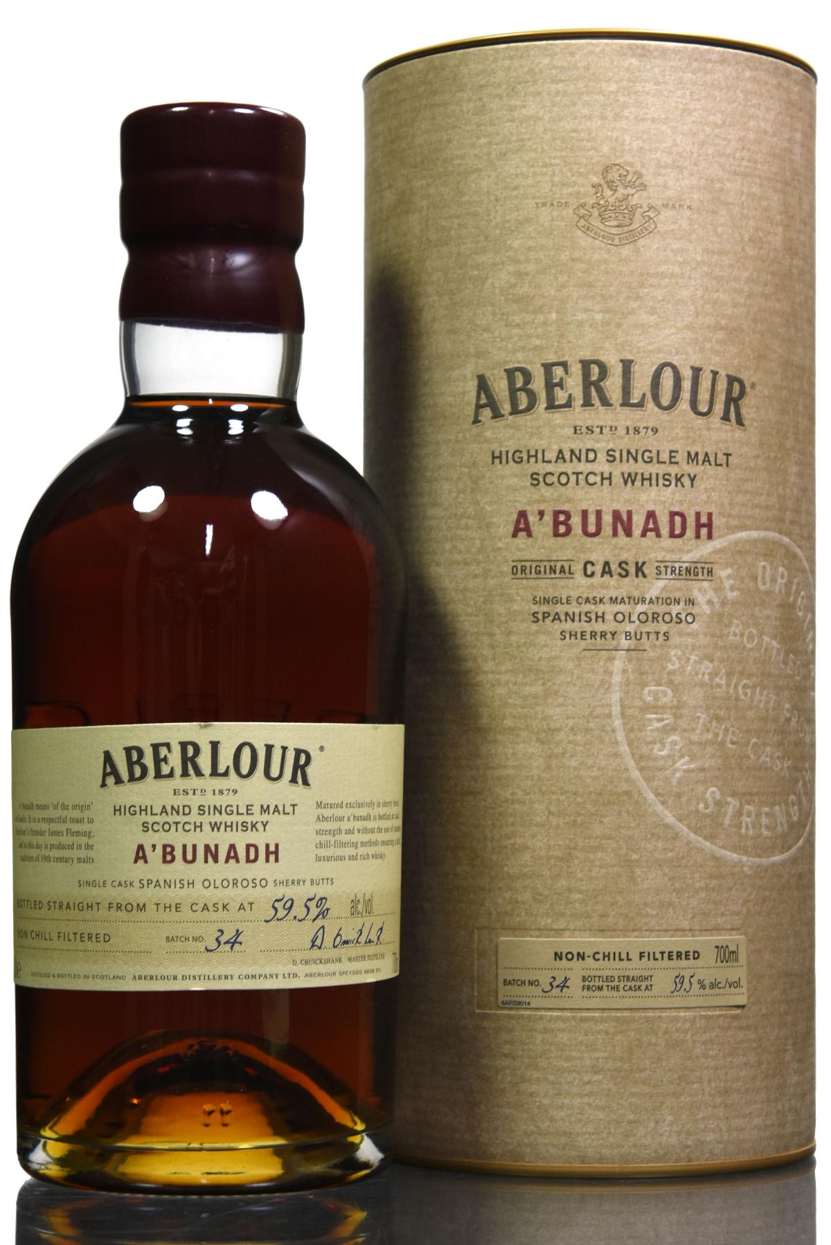 Aberlour Abunadh - Batch 34