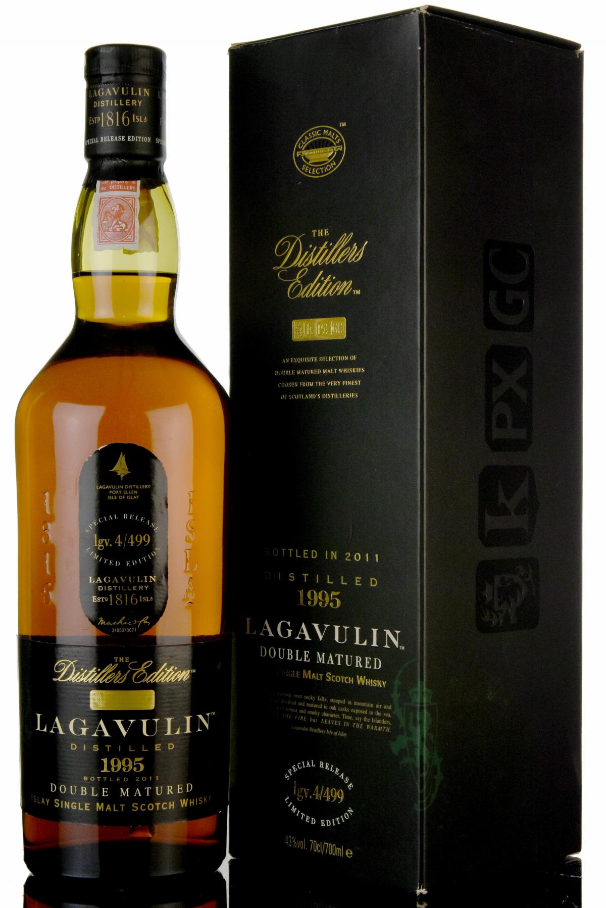 Lagavulin 1995-2011 - Distillers Edition