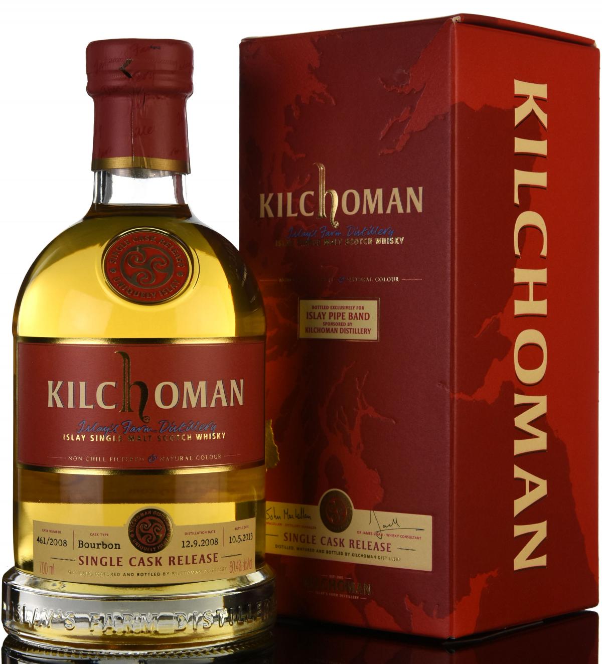 Kilchoman 2008-2013 - Islay Pipe Band