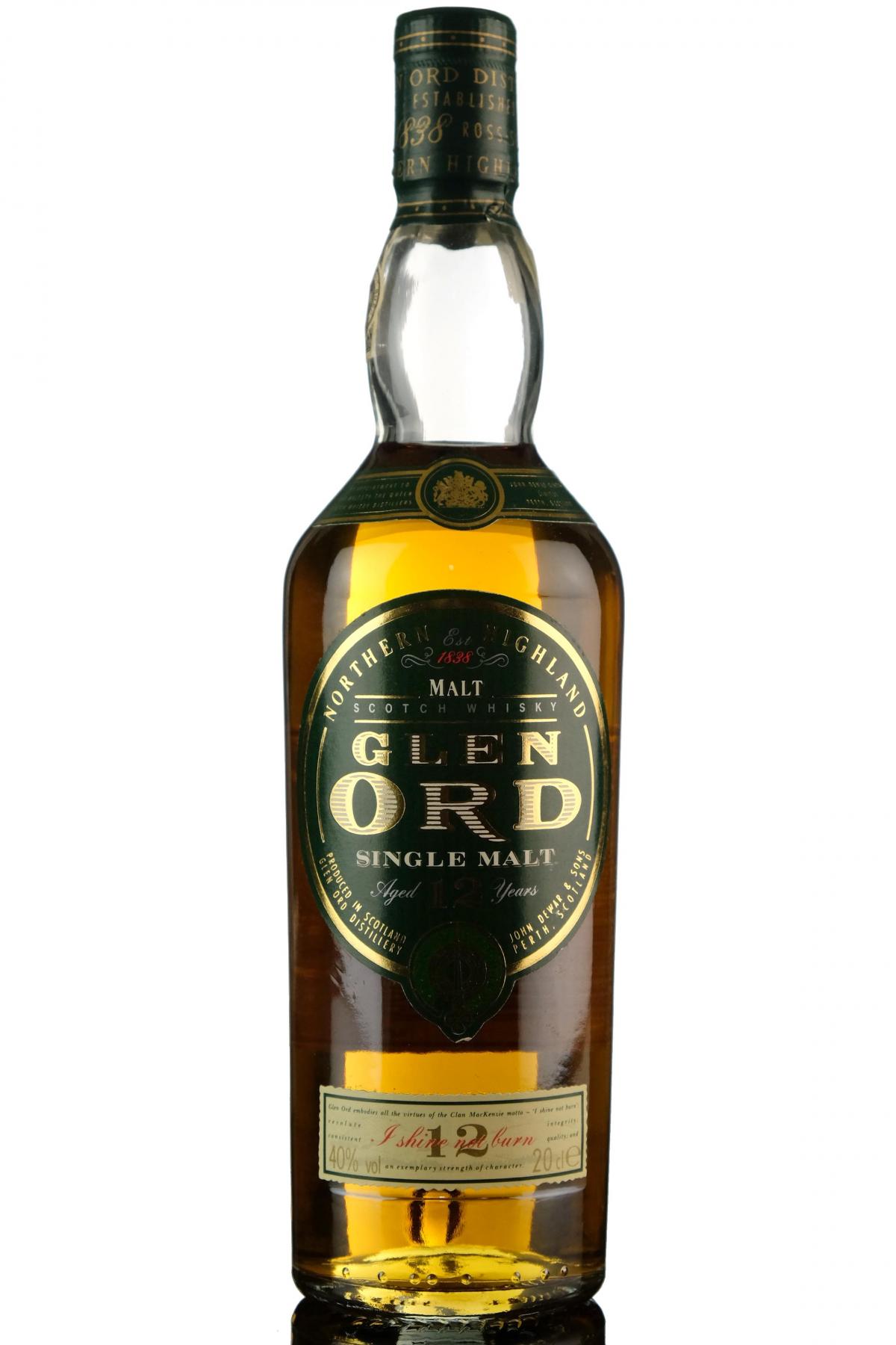 Glen Ord 12 Year Old - 20cl