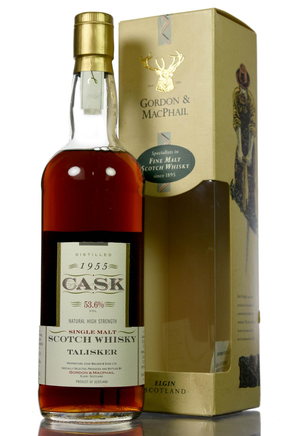 Talisker 1955-1993 - Gordon & MacPhail - CASK