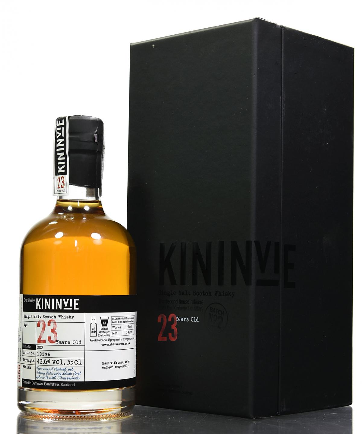 Kininvie 1990 - 23 Year Old - Batch 2 - 35cl