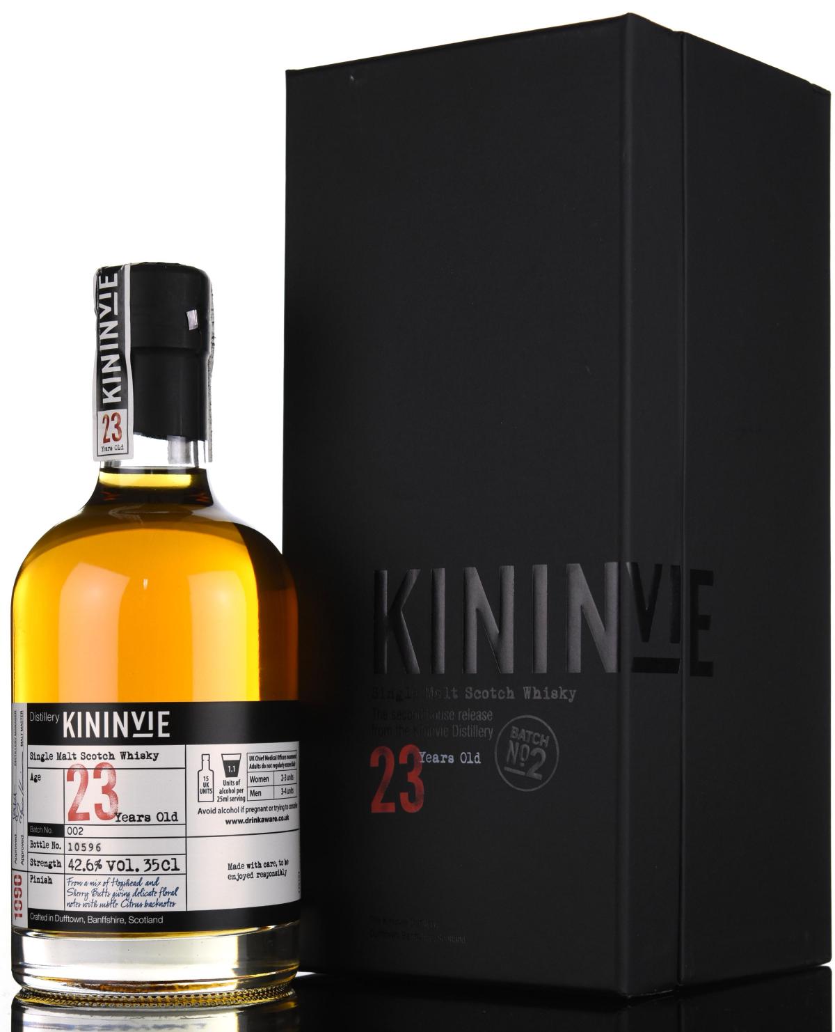 Kininvie 1990 - 23 Year Old - Batch 2 - 35cl