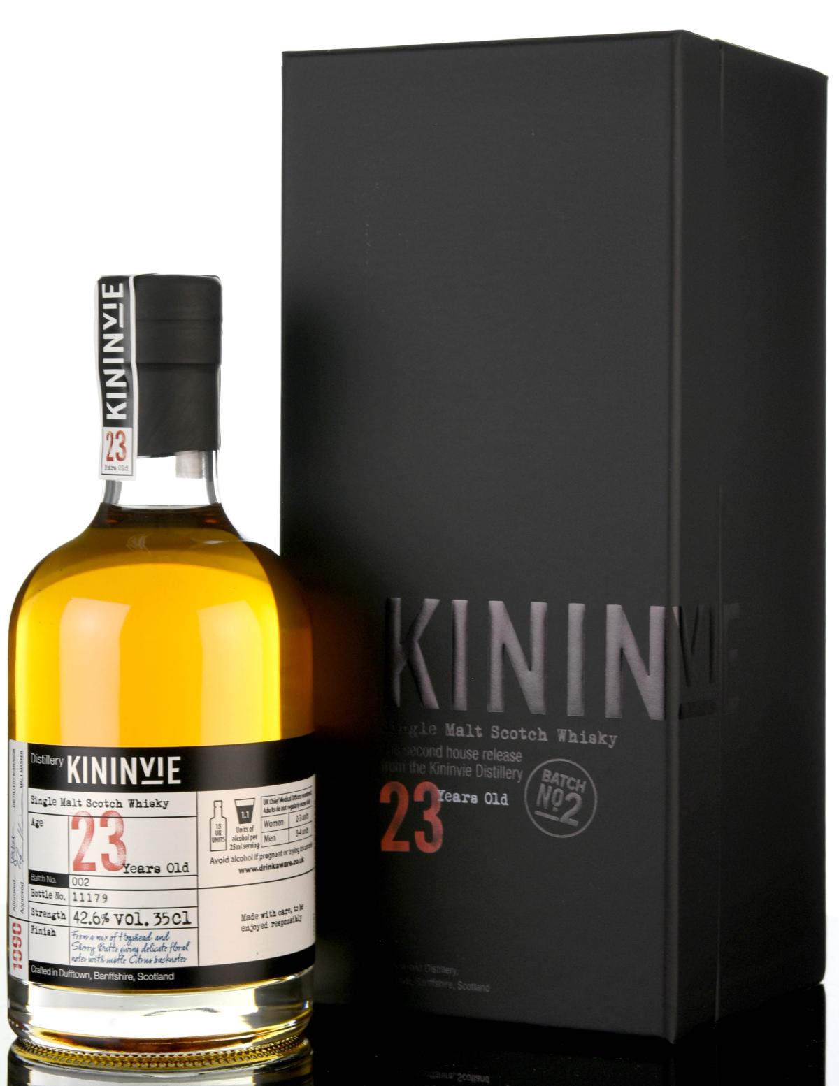 Kininvie 1990 - 23 Year Old - Batch 2 - 35cl