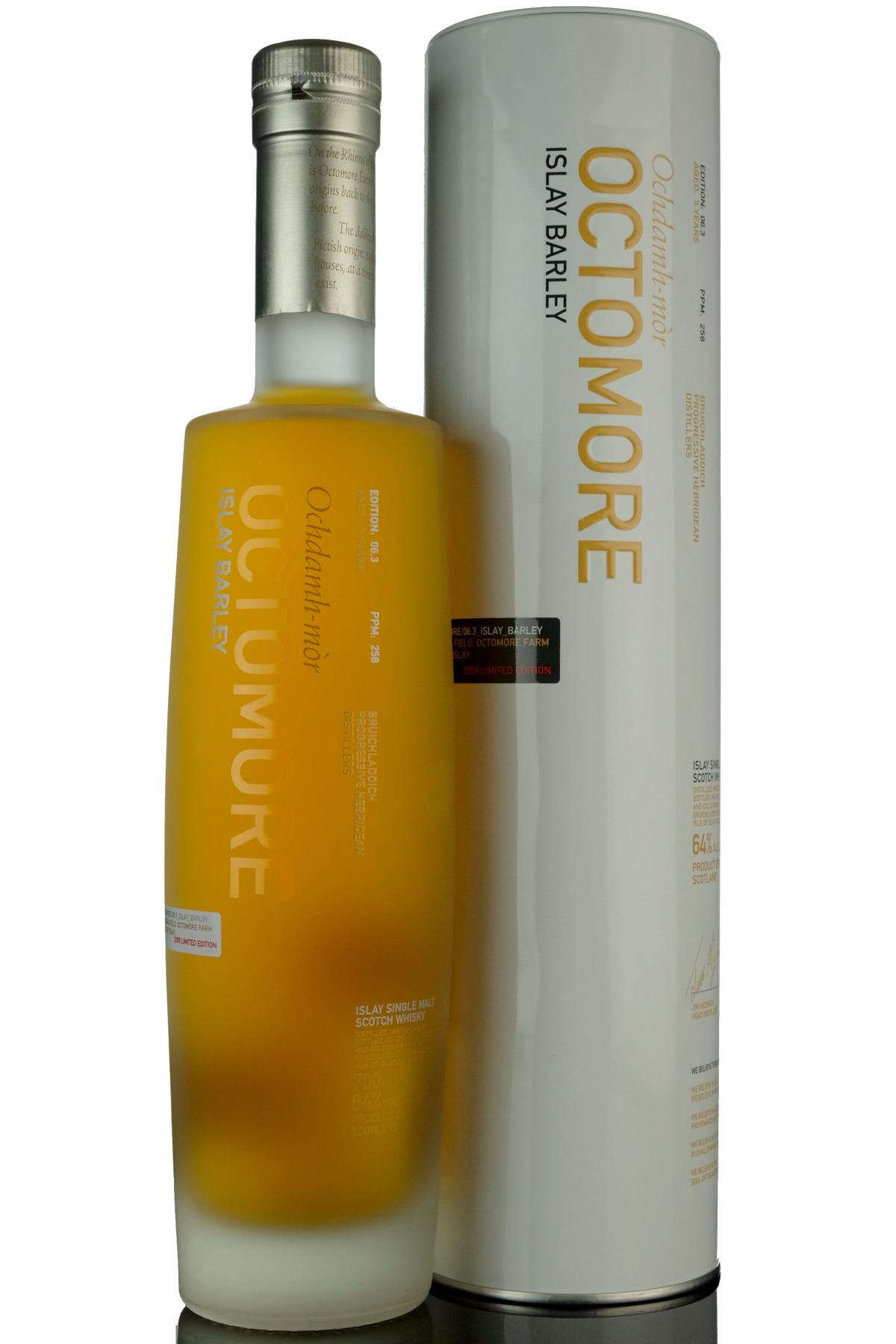Octomore 06.3 - Islay Barley