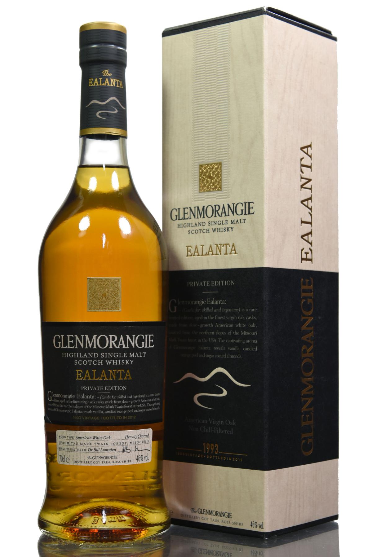 Glenmorangie 1993-2012 - Ealanta