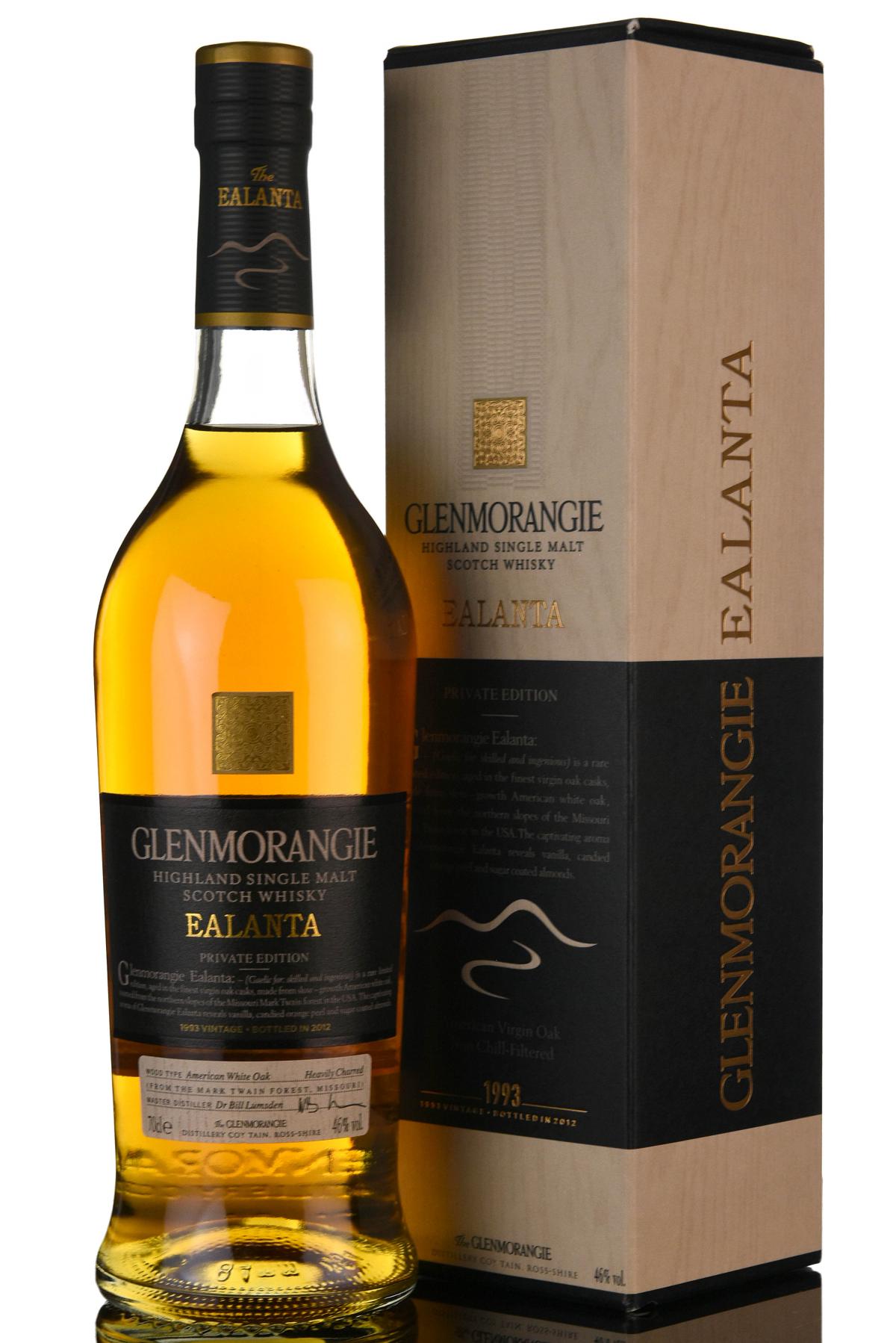 Glenmorangie 1993-2012 - Ealanta