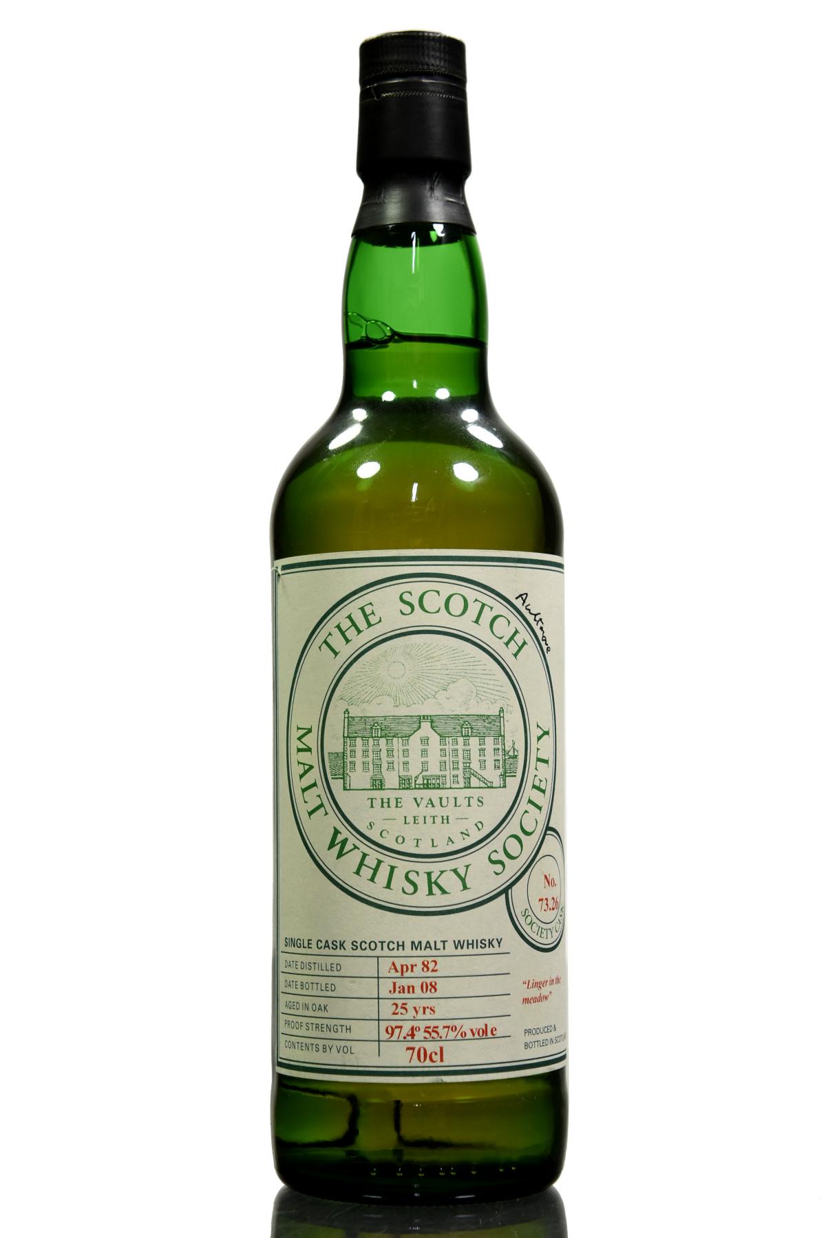 Aultmore 1982-2008 - 25 Year Old - SMWS 73.26