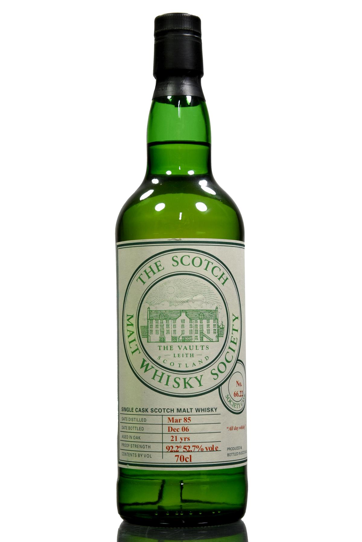 Ardmore 1985-2006 - 21 Year Old - SMWS 66.22