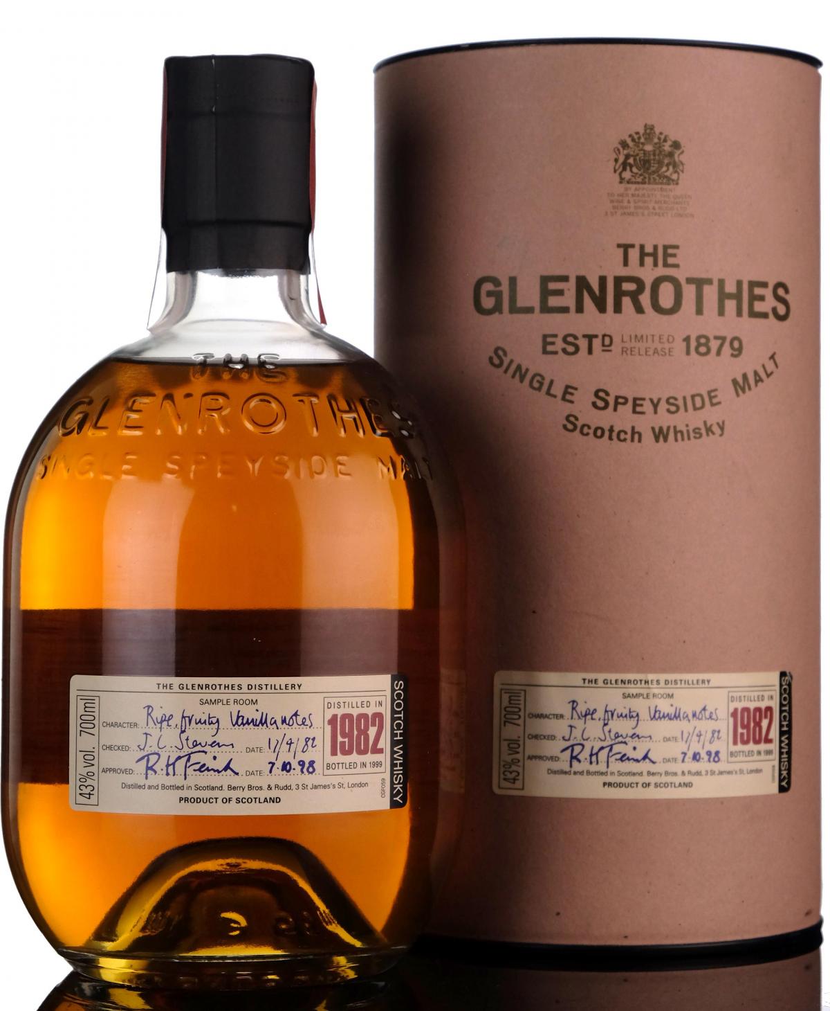 Glenrothes 1982-1999