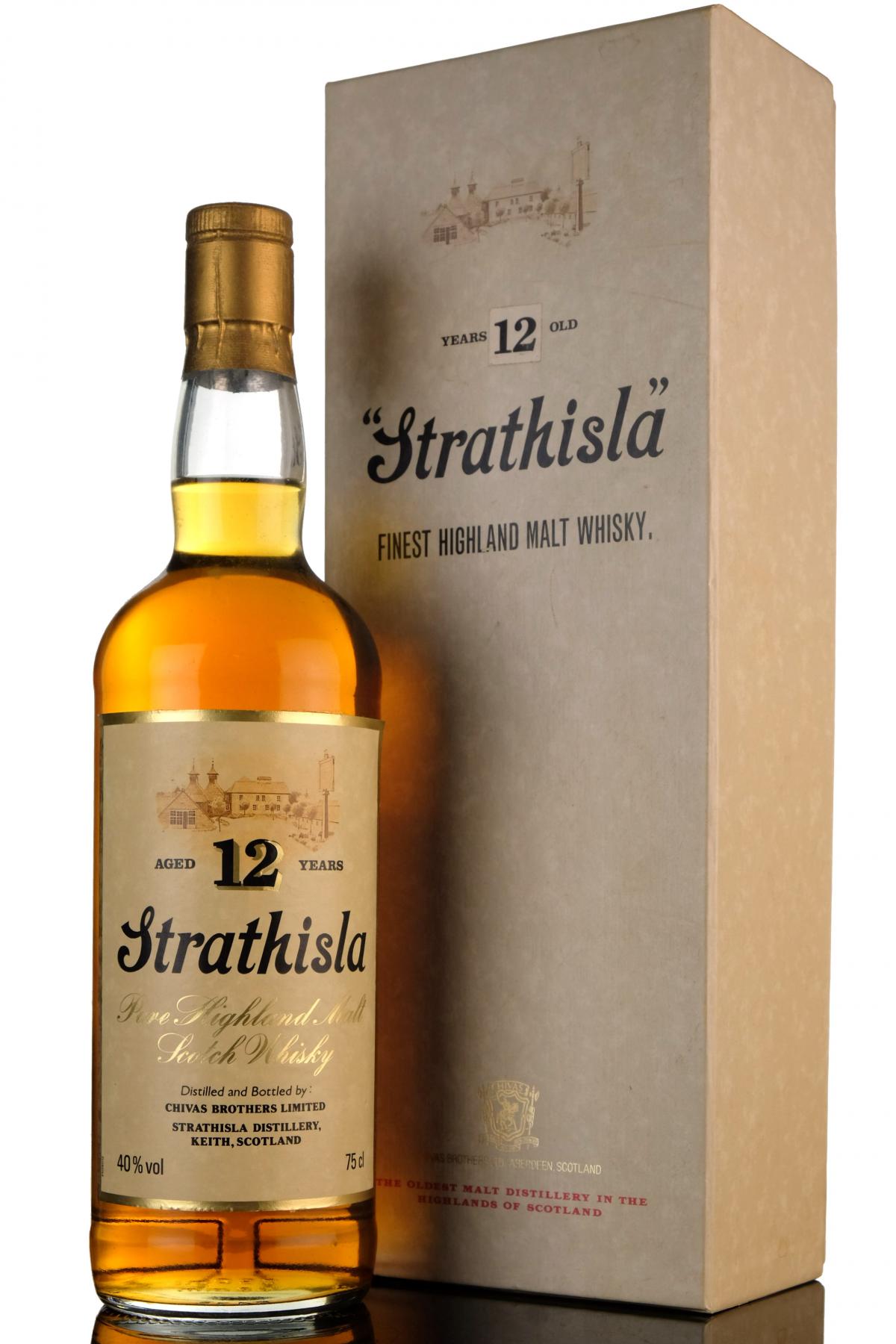 Strathisla 12 Year Old - 1980s