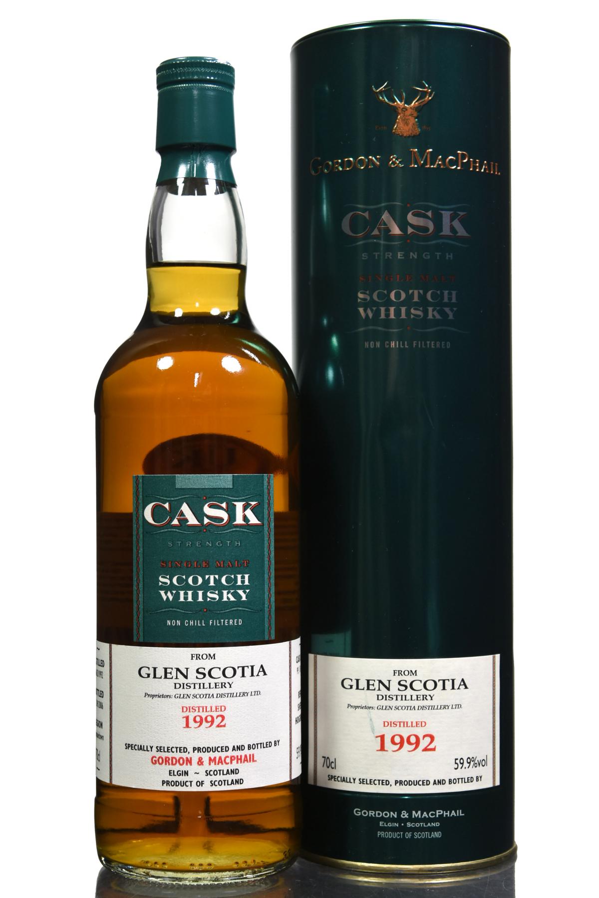 Glen Scotia 1992-2006 - Gordon & MacPhail - CASK