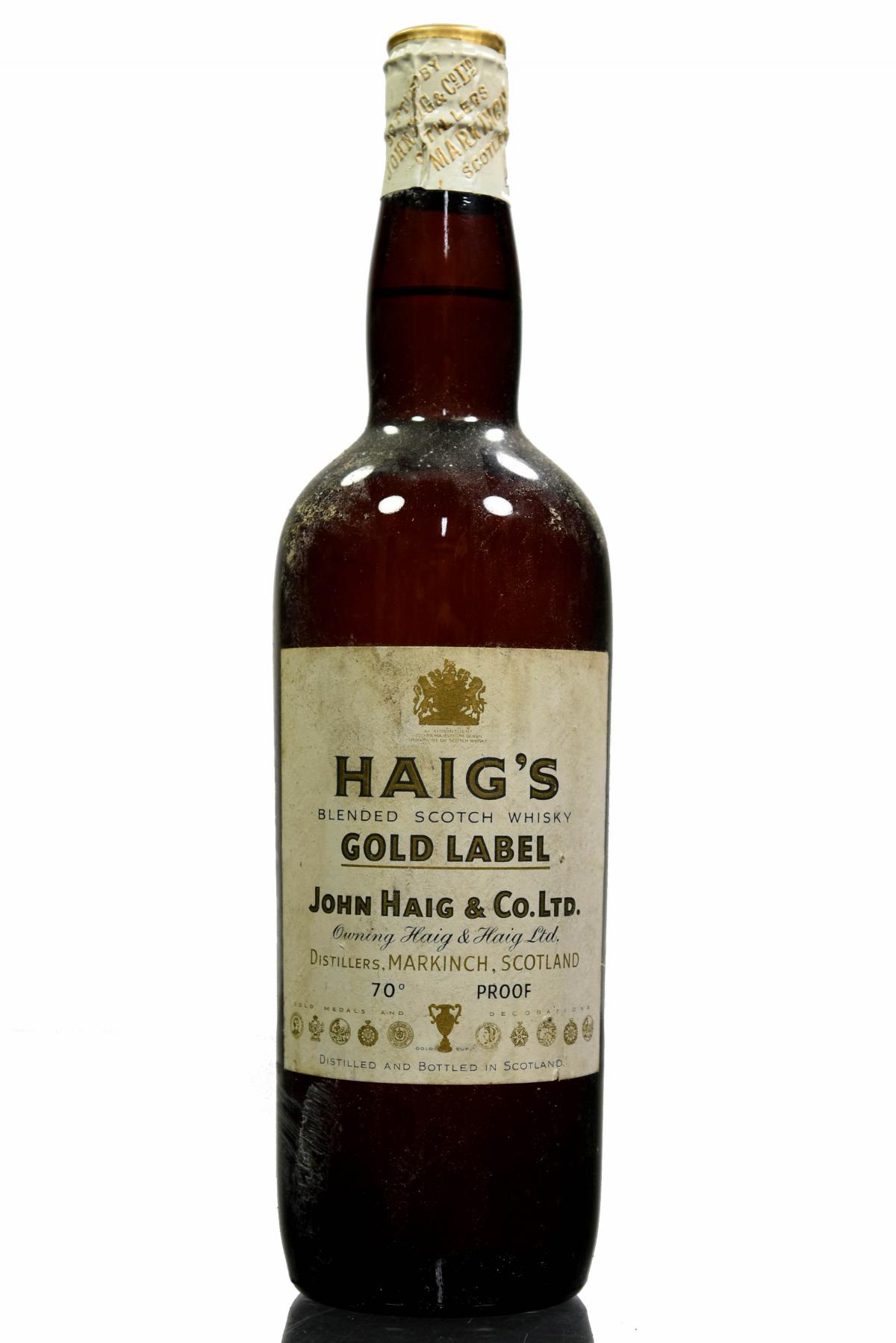 Haig Gold Label - 1950s