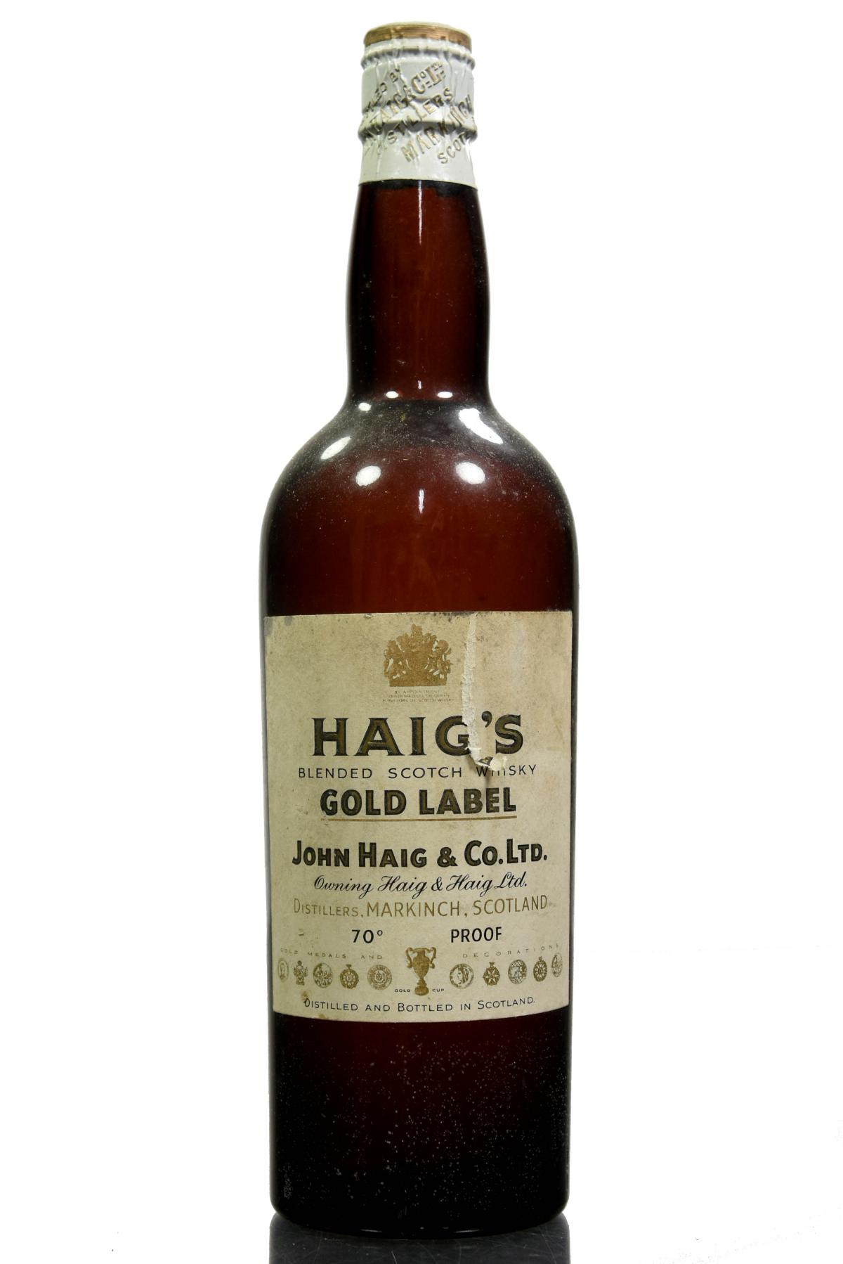 Haig Gold Label - 1950s