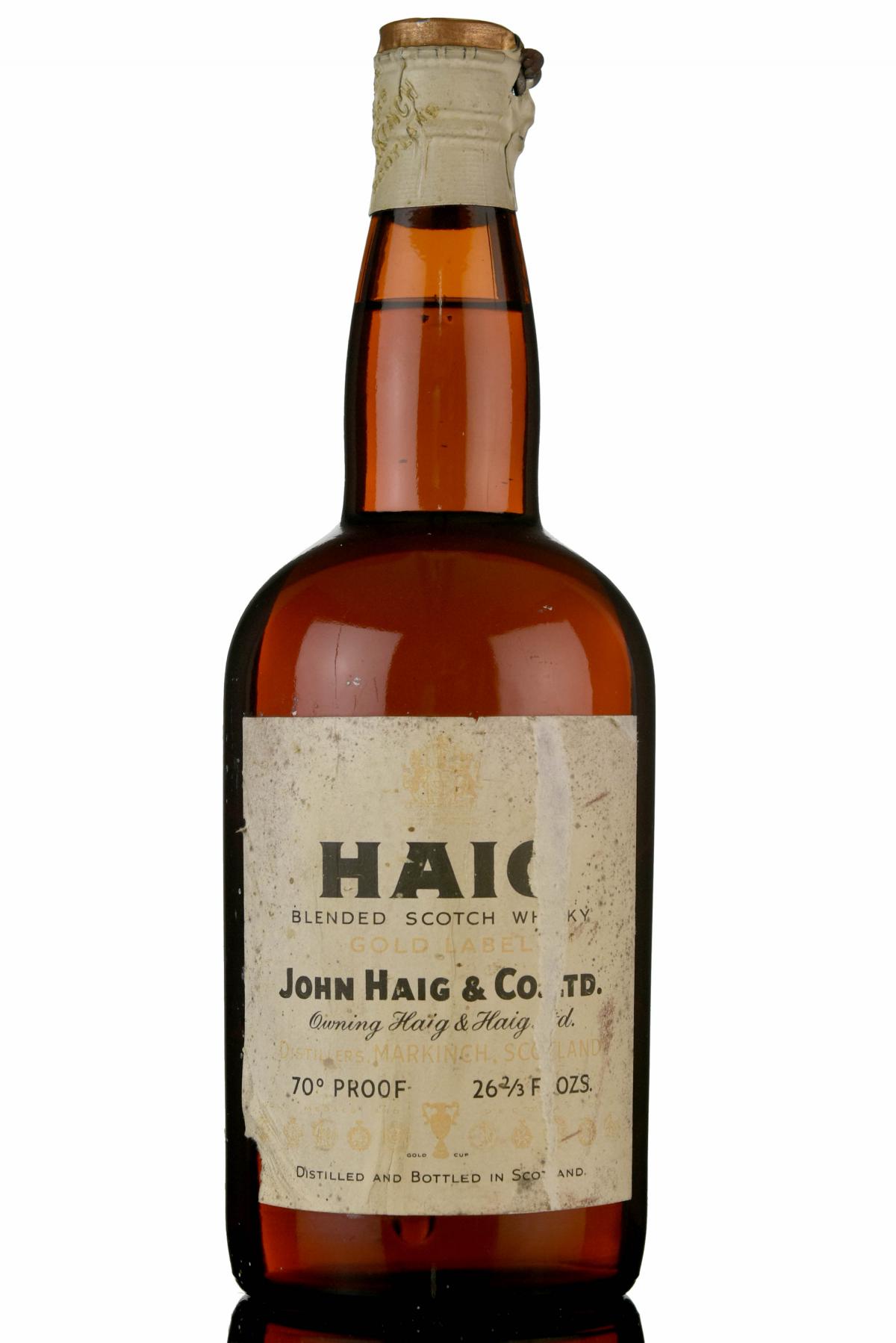 Haig Gold Label - 1950s