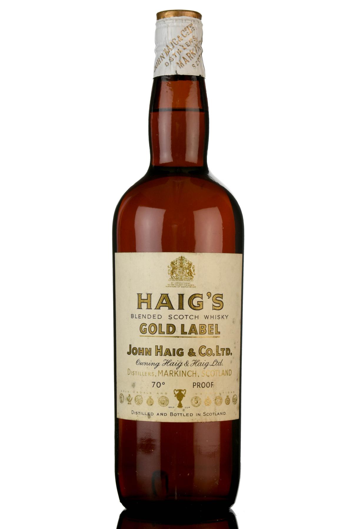 Haig Gold Label - 1950s