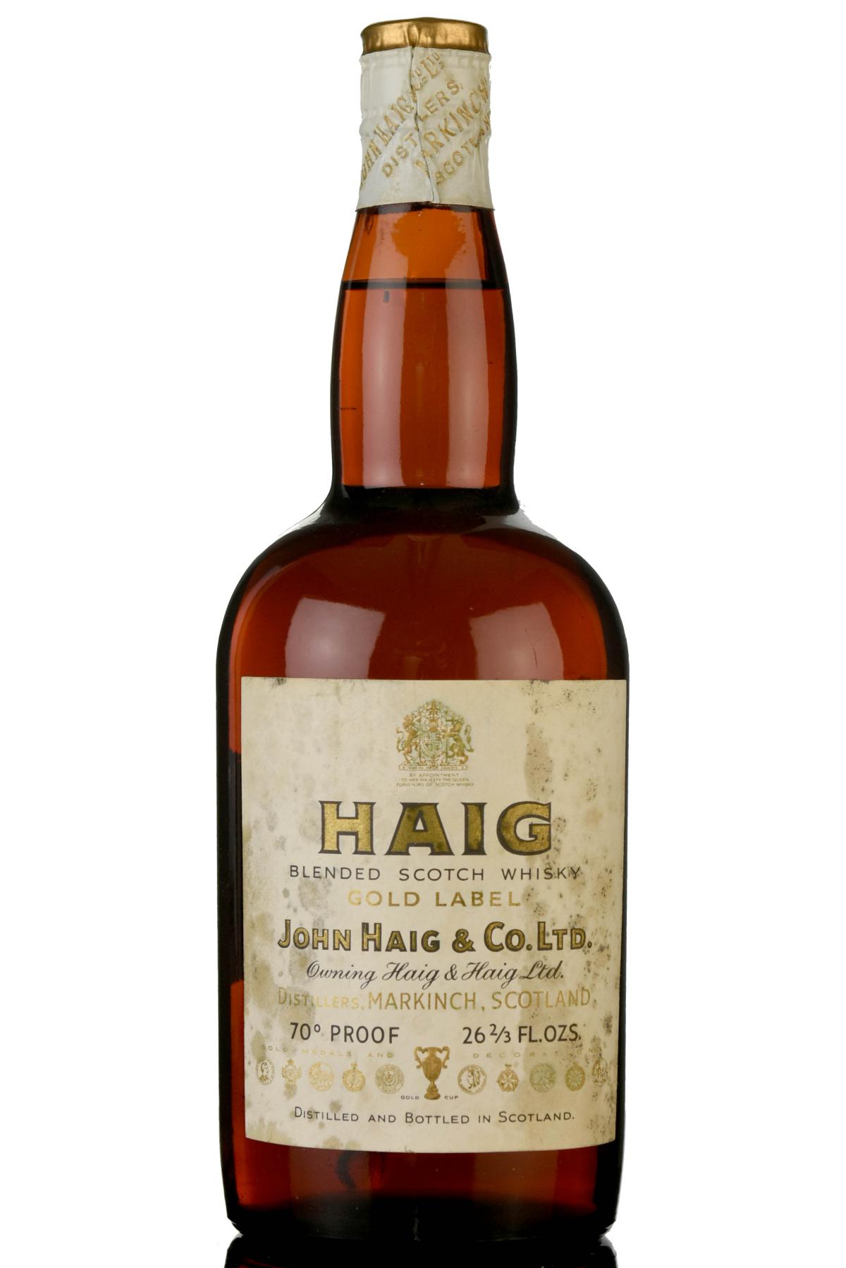 Haig Gold Label - 1950s