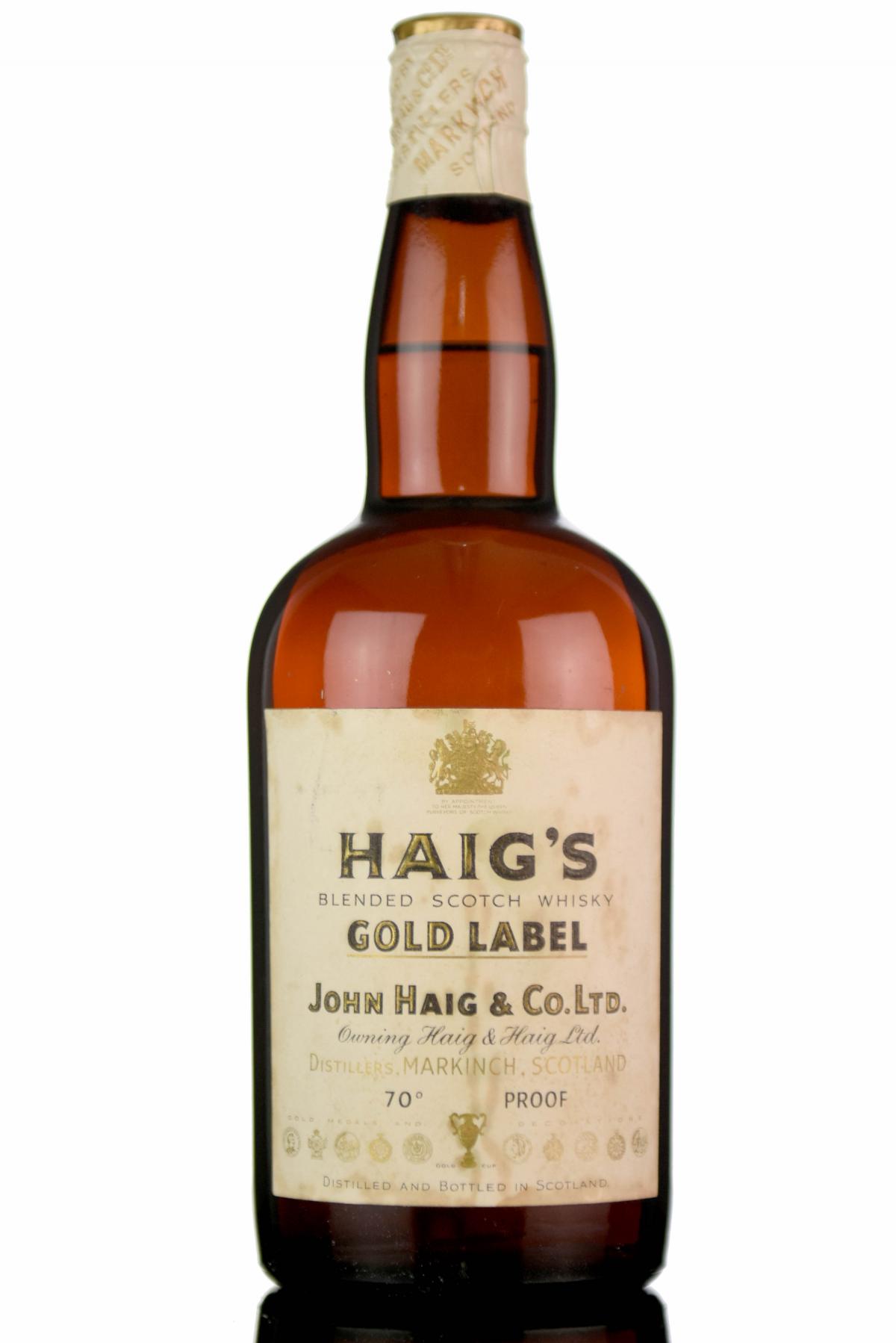 Haig Gold Label - 1950s