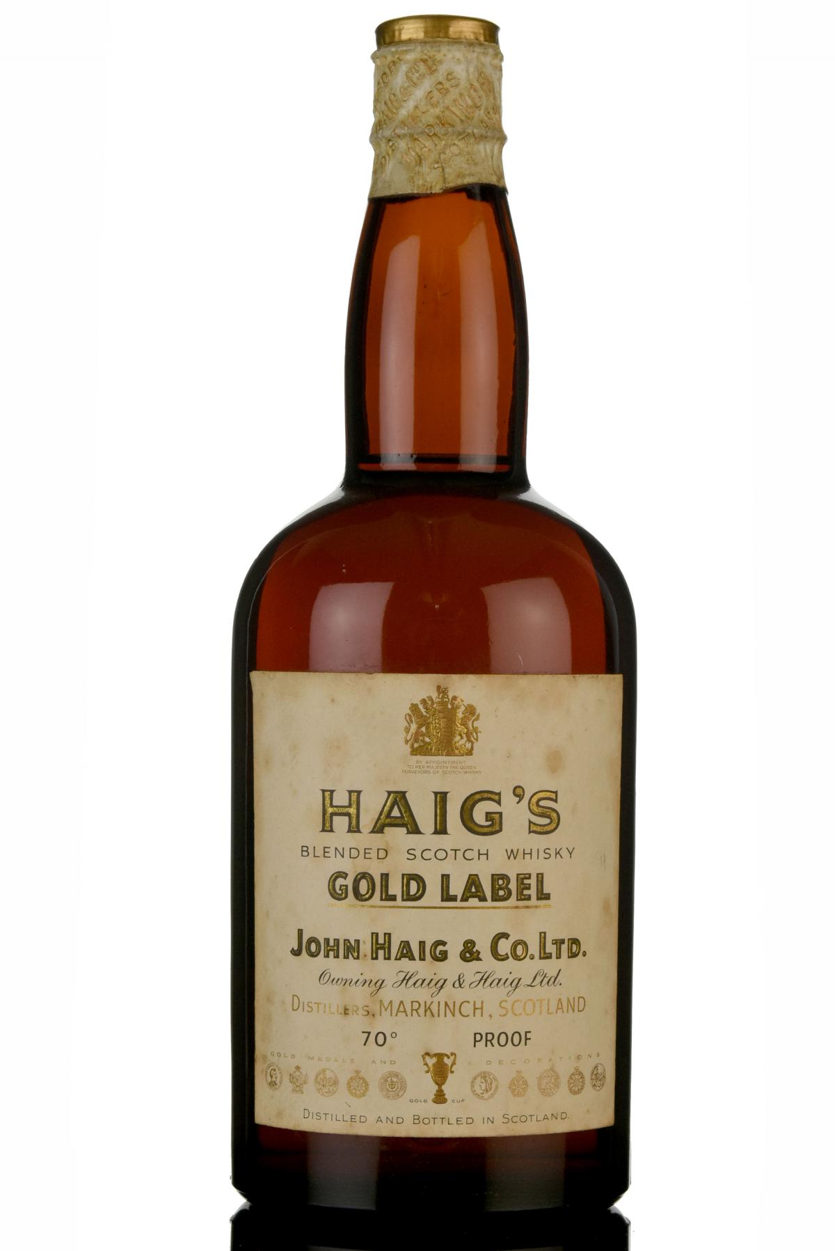 Haig Gold Label - 1950s