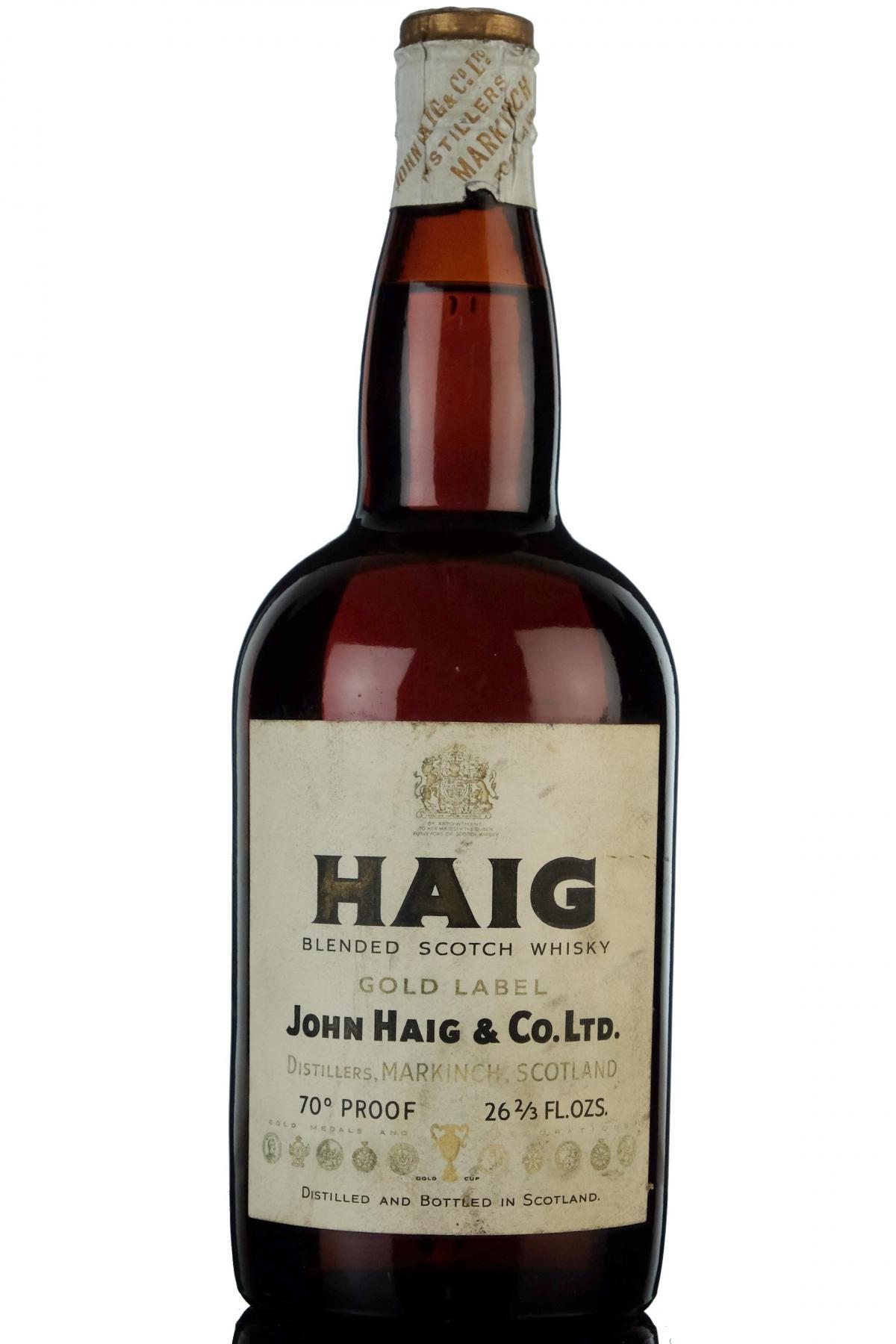 Haig Gold Label - 1950s