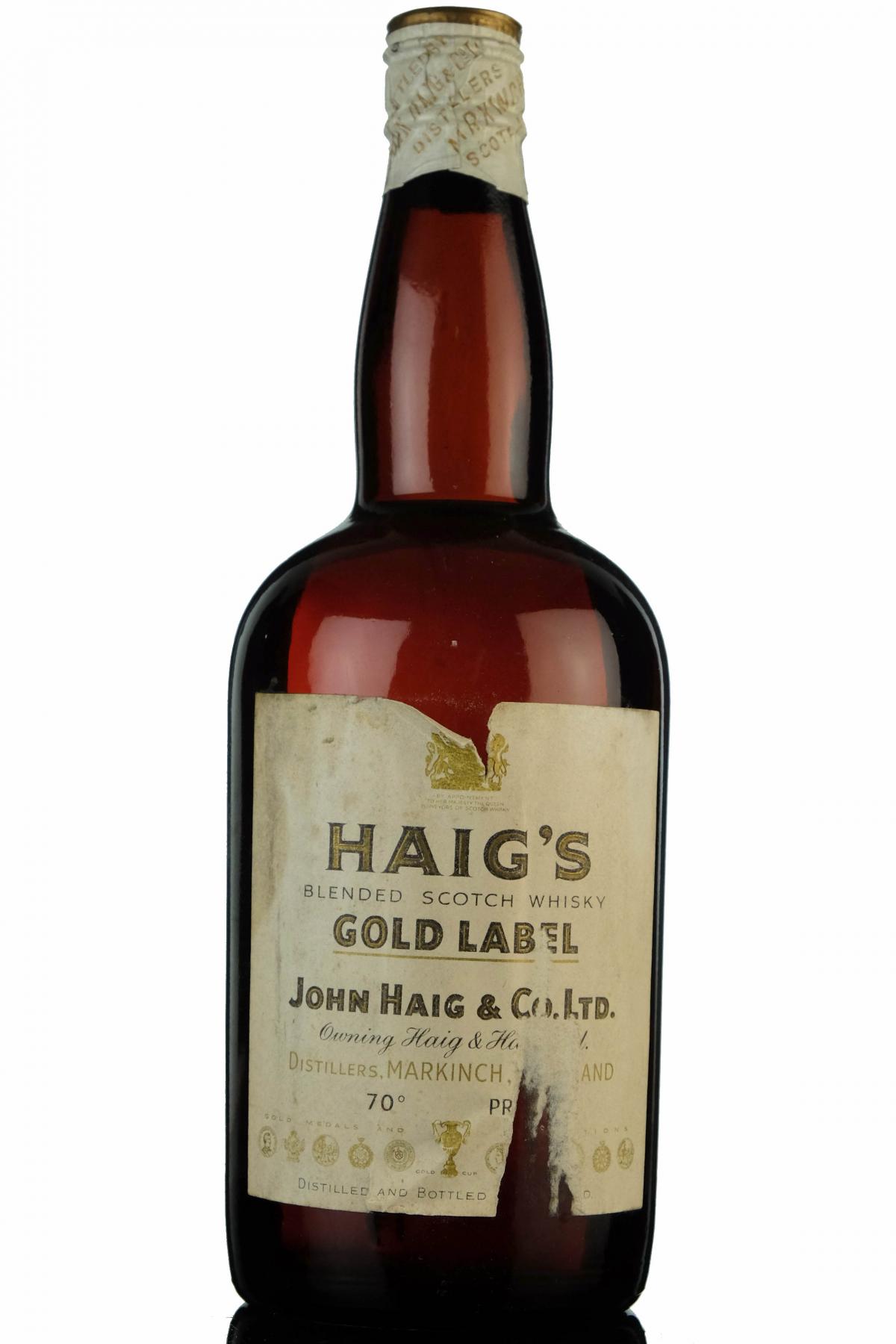 Haig Gold Label - 1950s