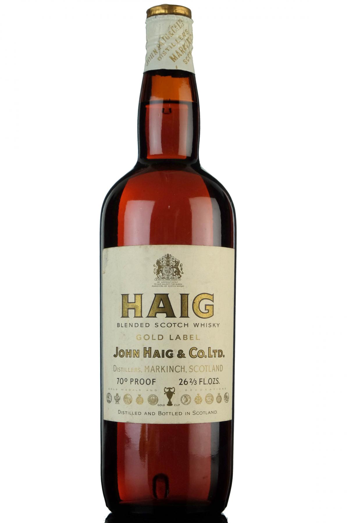 Haig Gold Label - 1950s