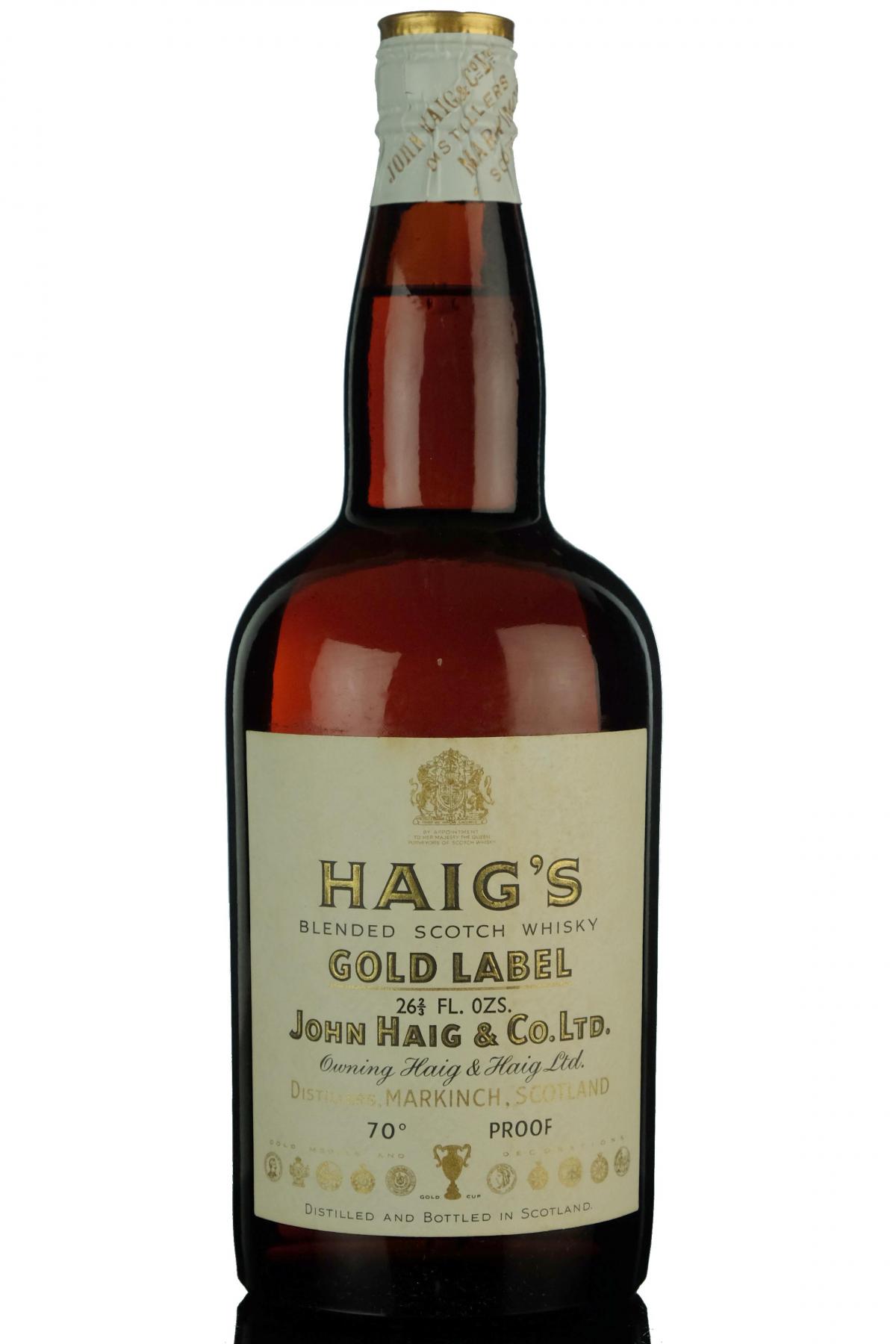 Haig Gold Label - 1950s