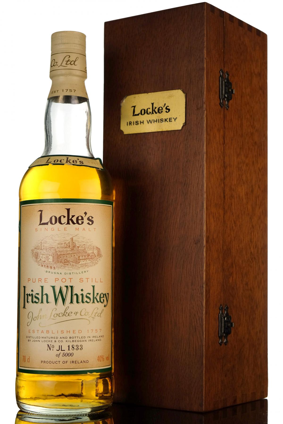 Lockes Irish Whiskey