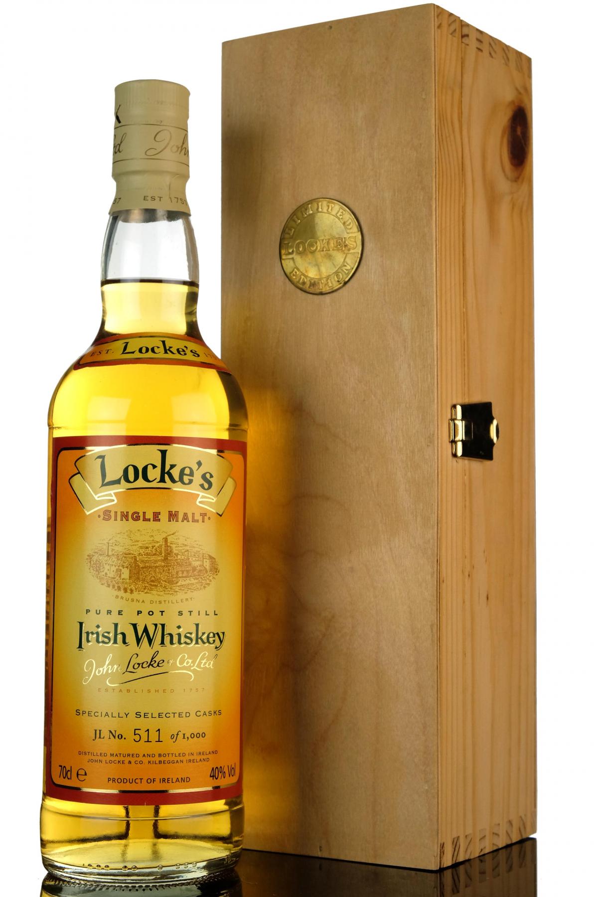 Lockes Irish Whiskey