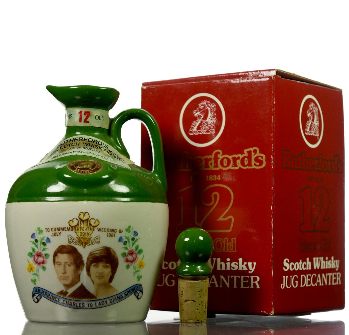 Rutherfords To Commemorate The Wedding Of Charles & Diana
