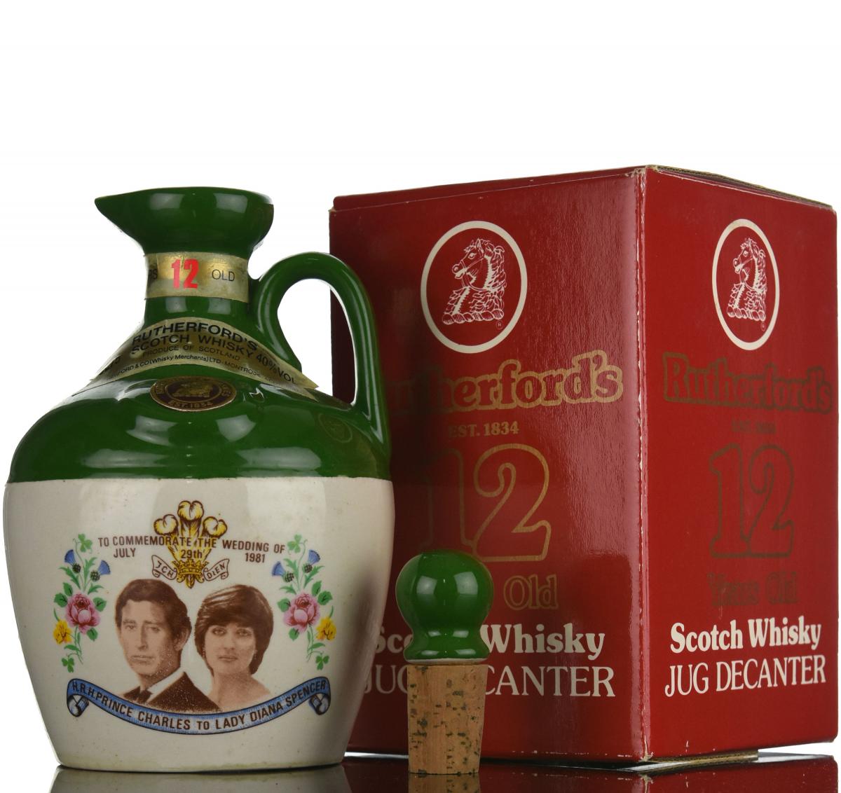 Rutherfords To Commemorate The Wedding Of Charles & Diana