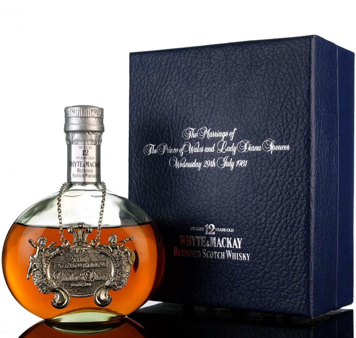 Whyte & Mackay 12 Year Old - The Royal Wedding Charles & Diana 1981