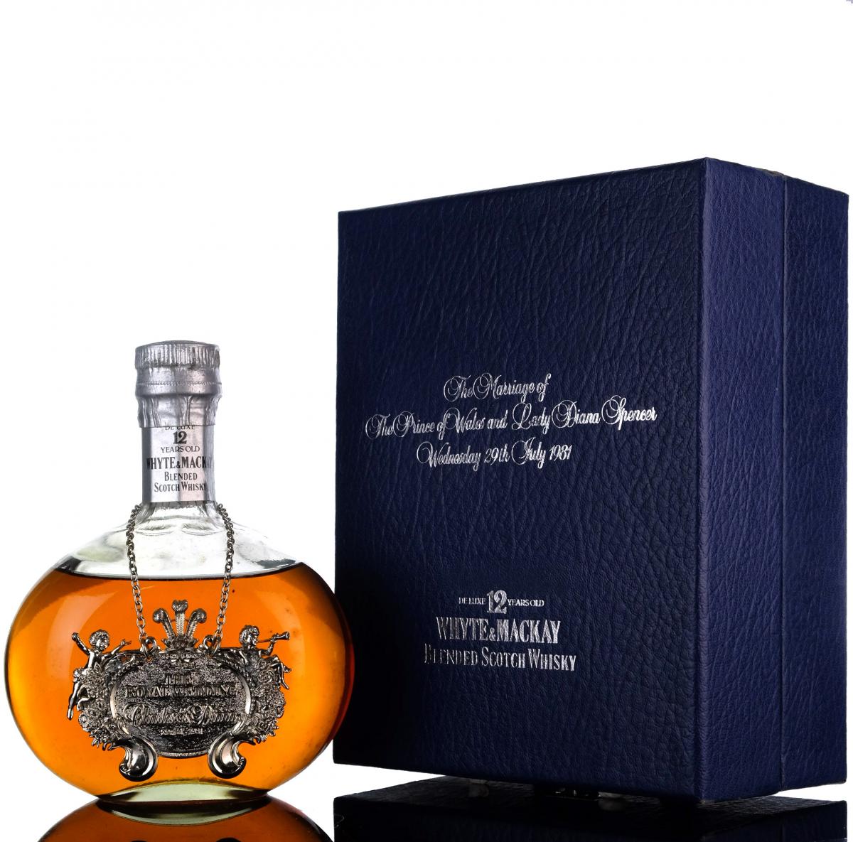 Whyte & Mackay 12 Year Old - The Royal Wedding Charles & Diana 1981